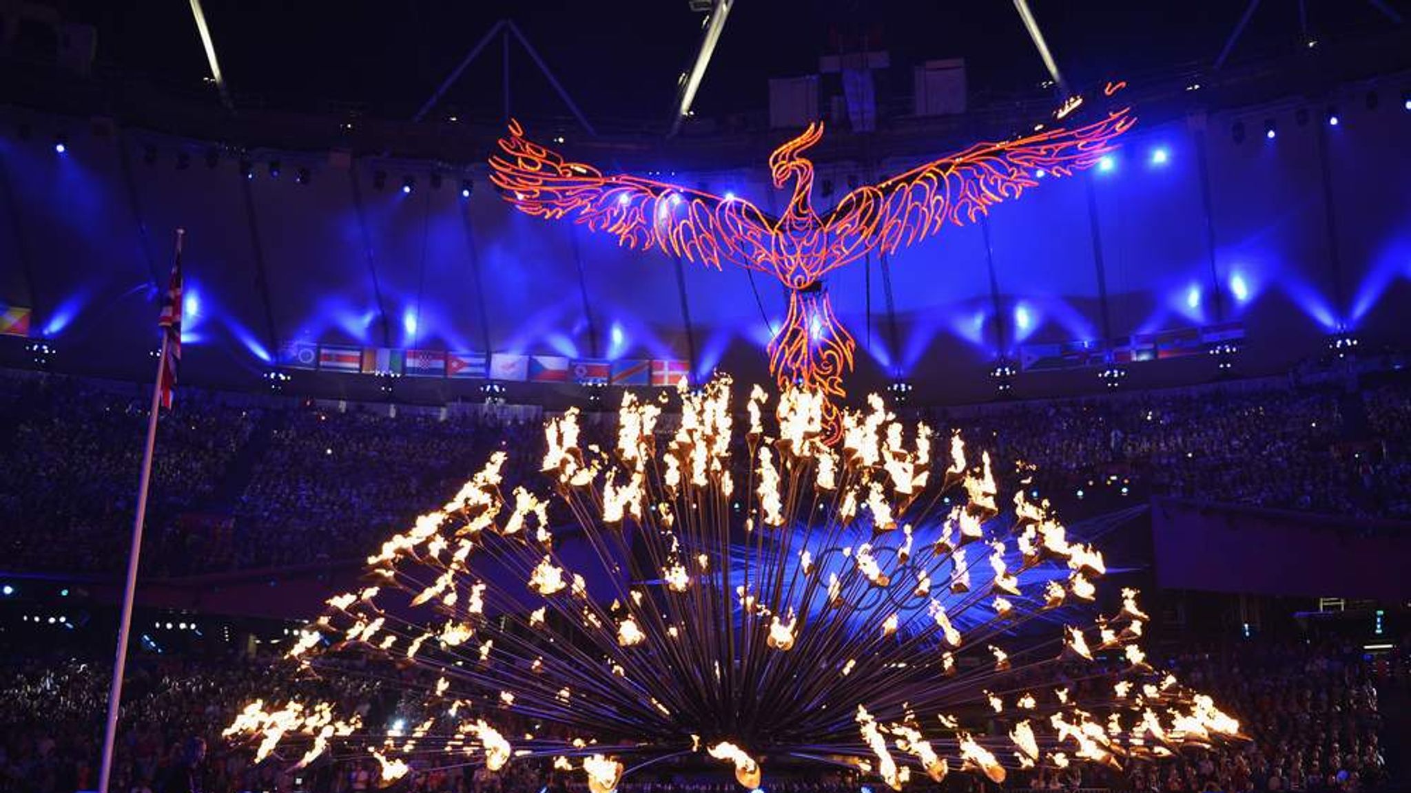 Olympic Cauldron Makes Design Award Longlist Ents & Arts News Sky News