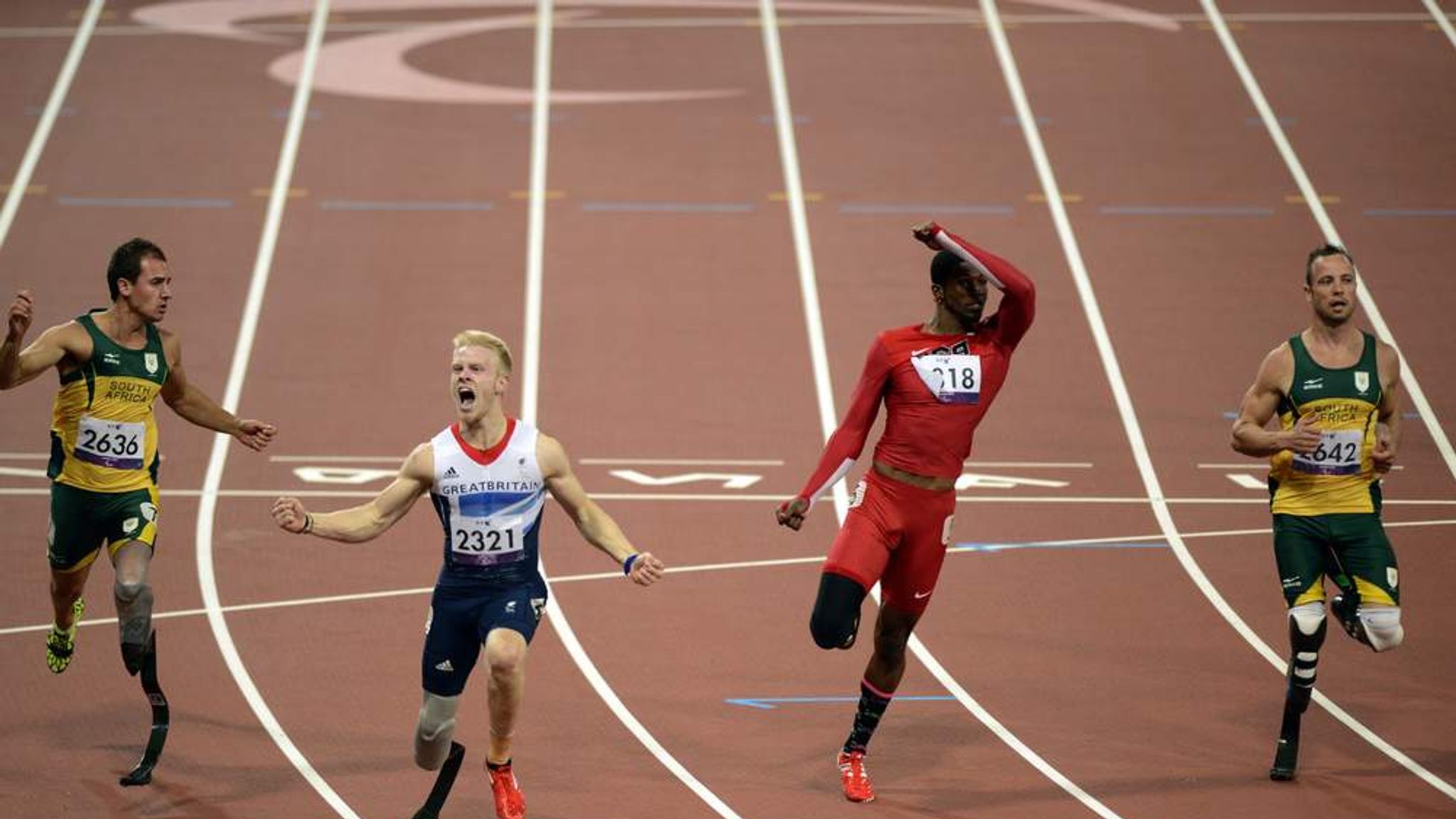 Paralympics GB Team Sprints Past Medal Target Scoop News Sky News