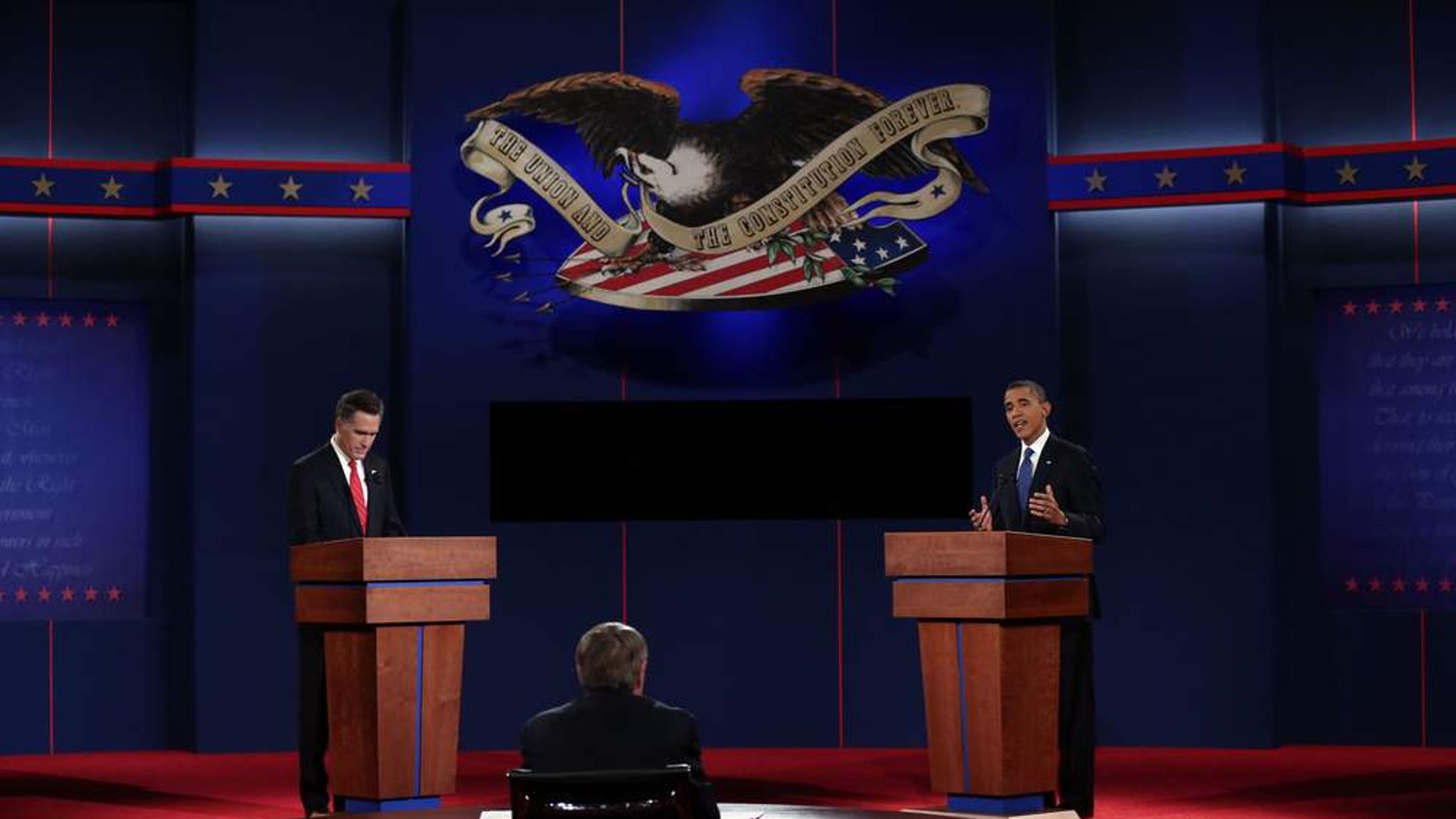 As It Happened US Presidential Debate US News Sky News