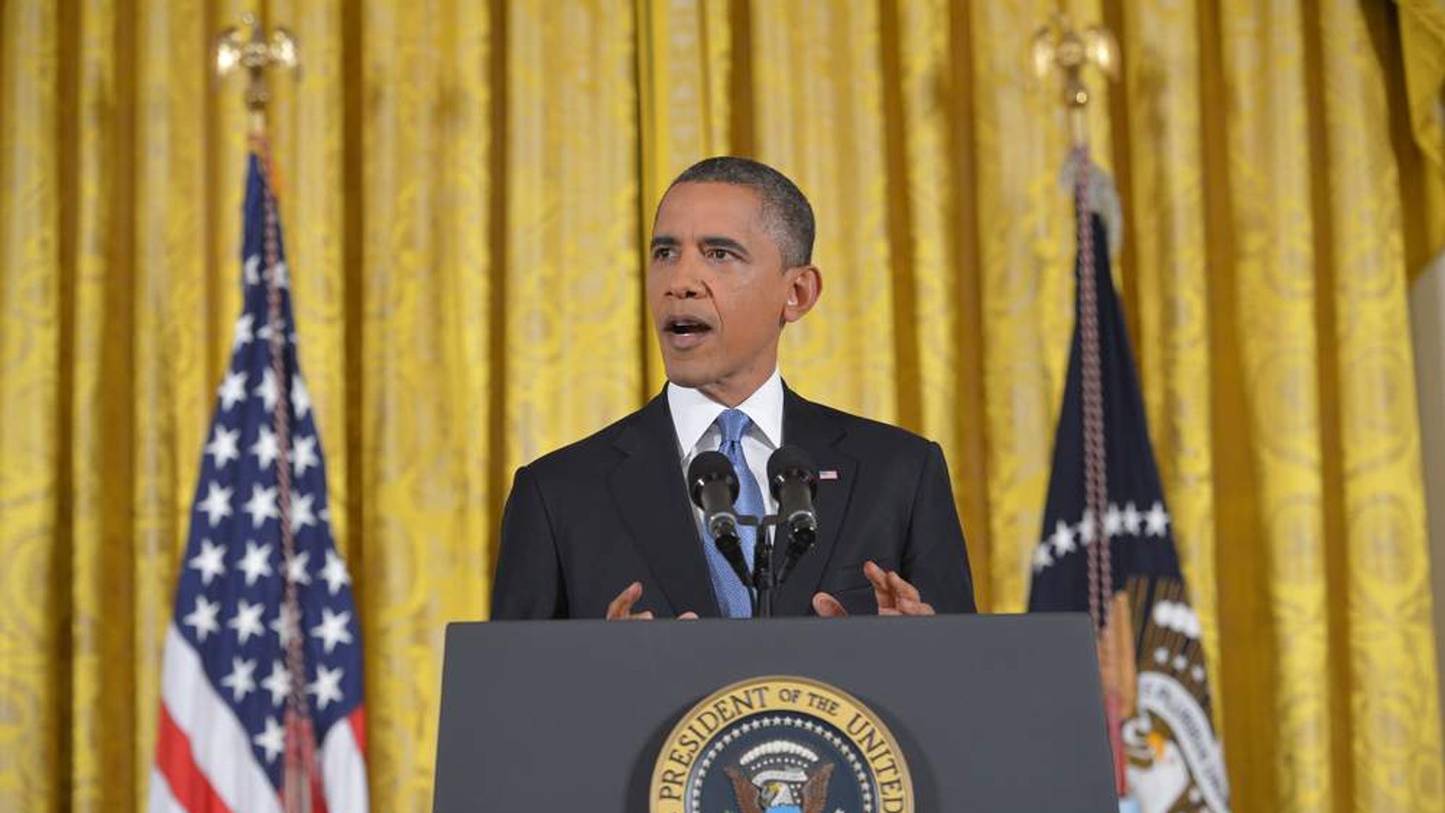 Obama Makes Case For Middle Class Tax Cuts | US News | Sky News