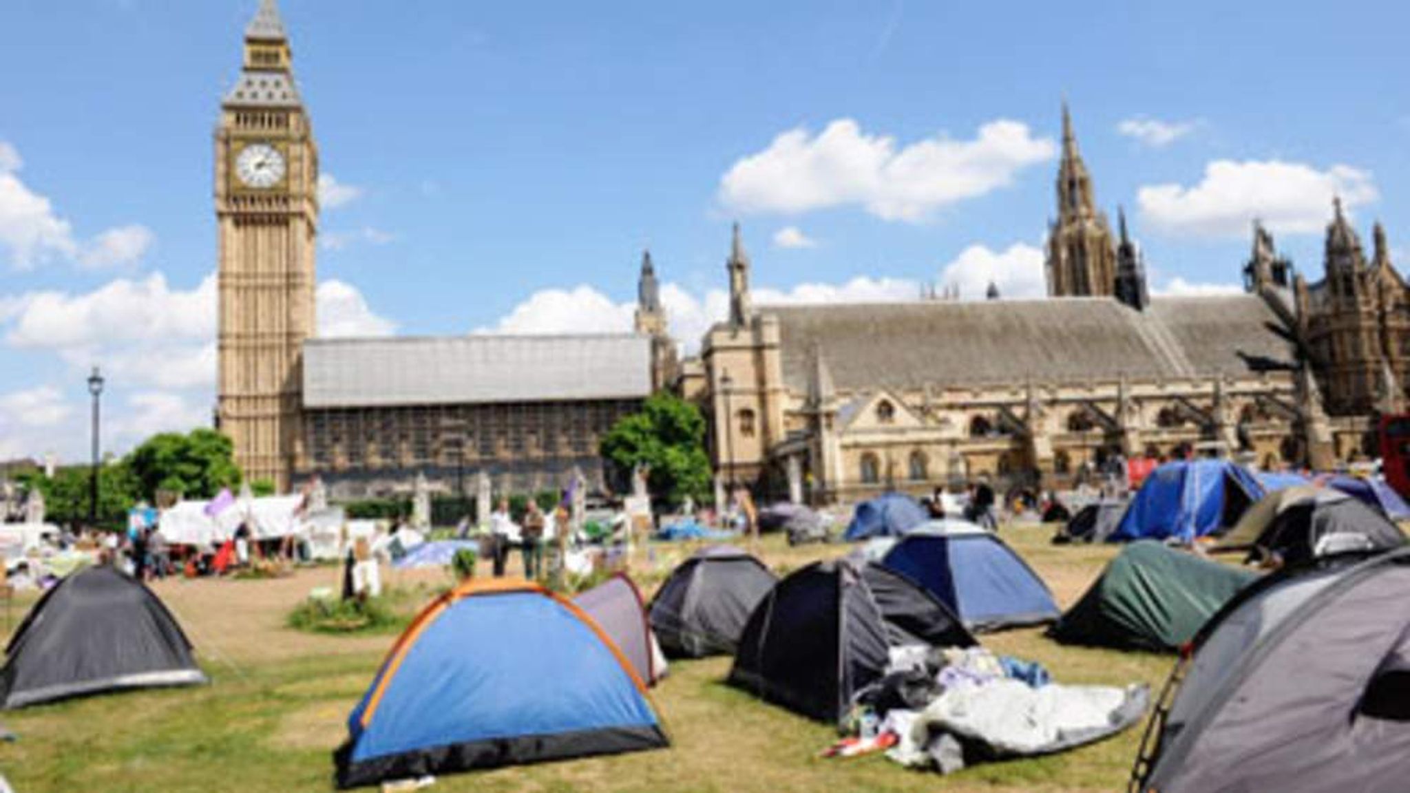 Peace Campaigners Given Eviction Reprieve | Politics News | Sky News