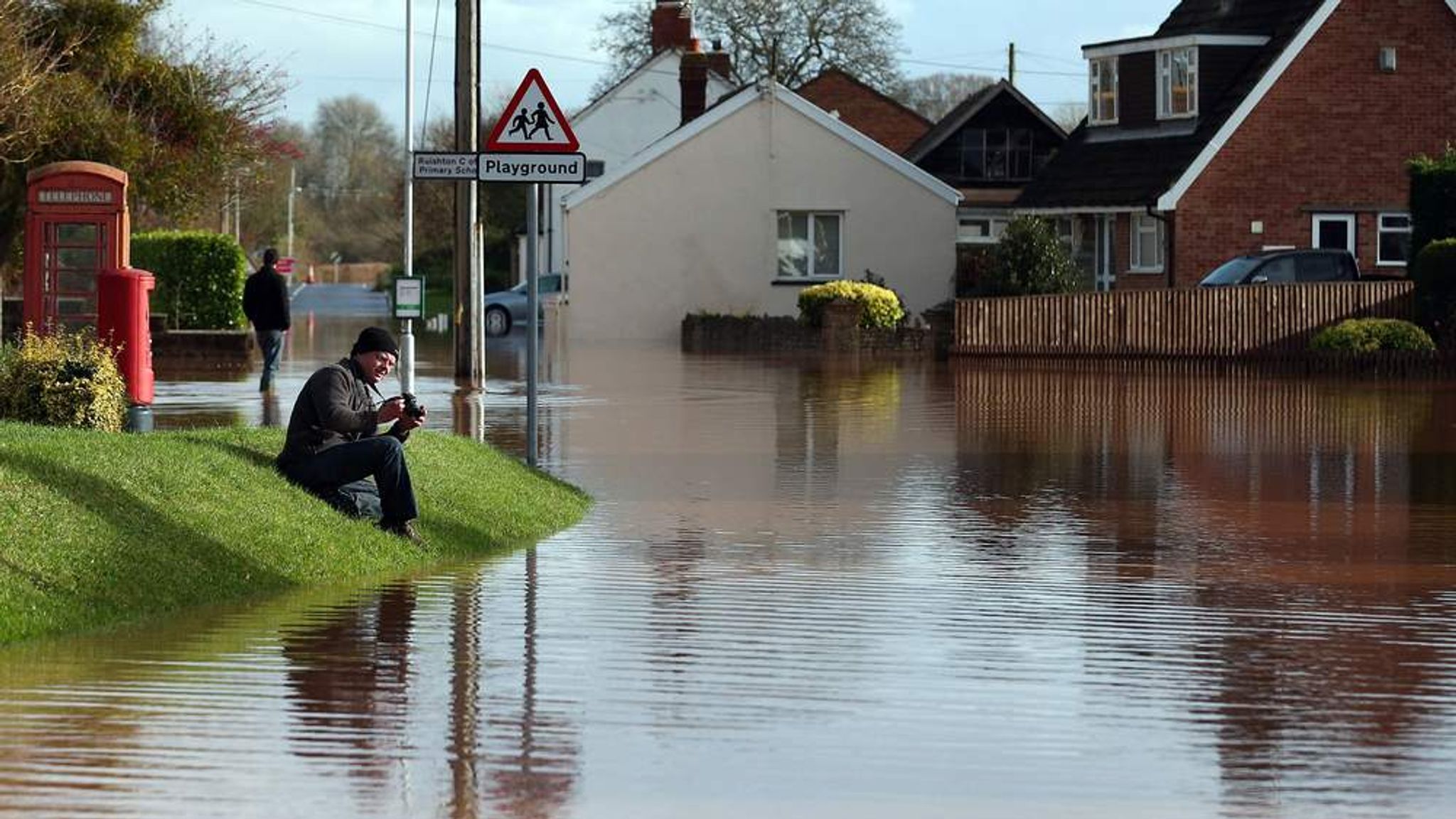 Flash Floods Cause Chaos In The South West. 