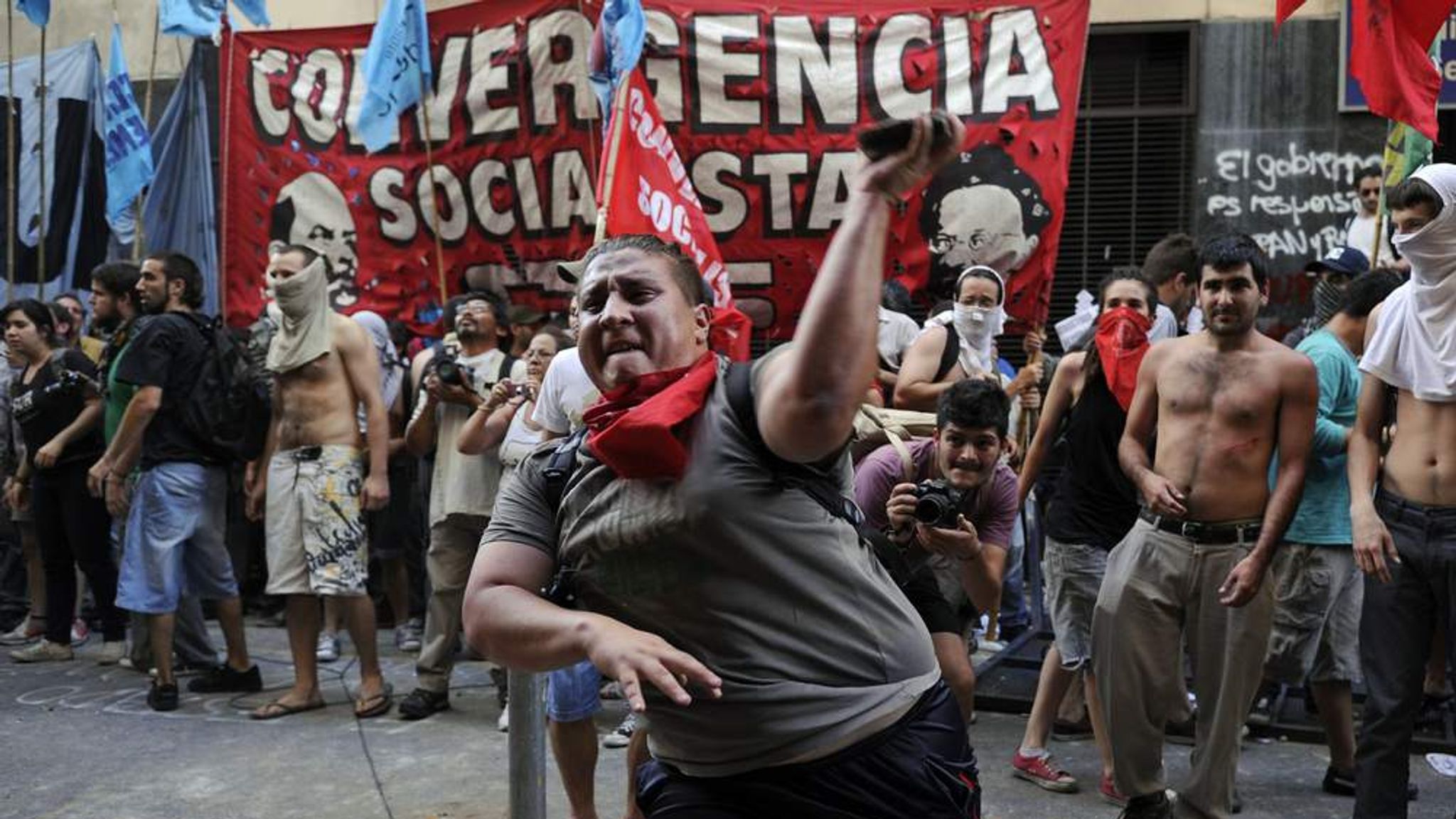 Argentina Sex Slavery Court Ruling Sparks Riots | World News | Sky News