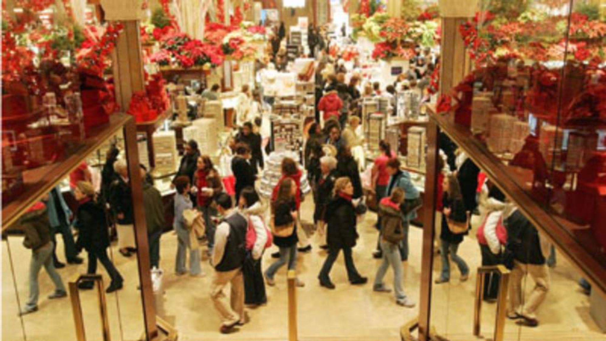 Shopping frenzy