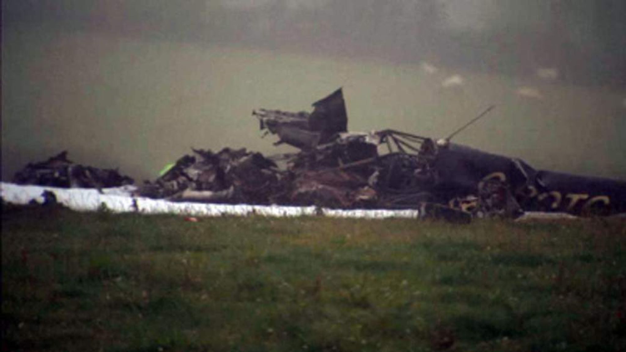 Man Dies In Helicopter Crash In Cornwall | UK News | Sky News