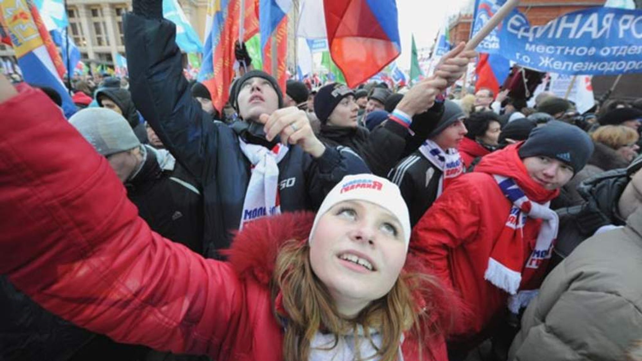 Putin Stands Firm On Poll Despite Protests | World News | Sky News