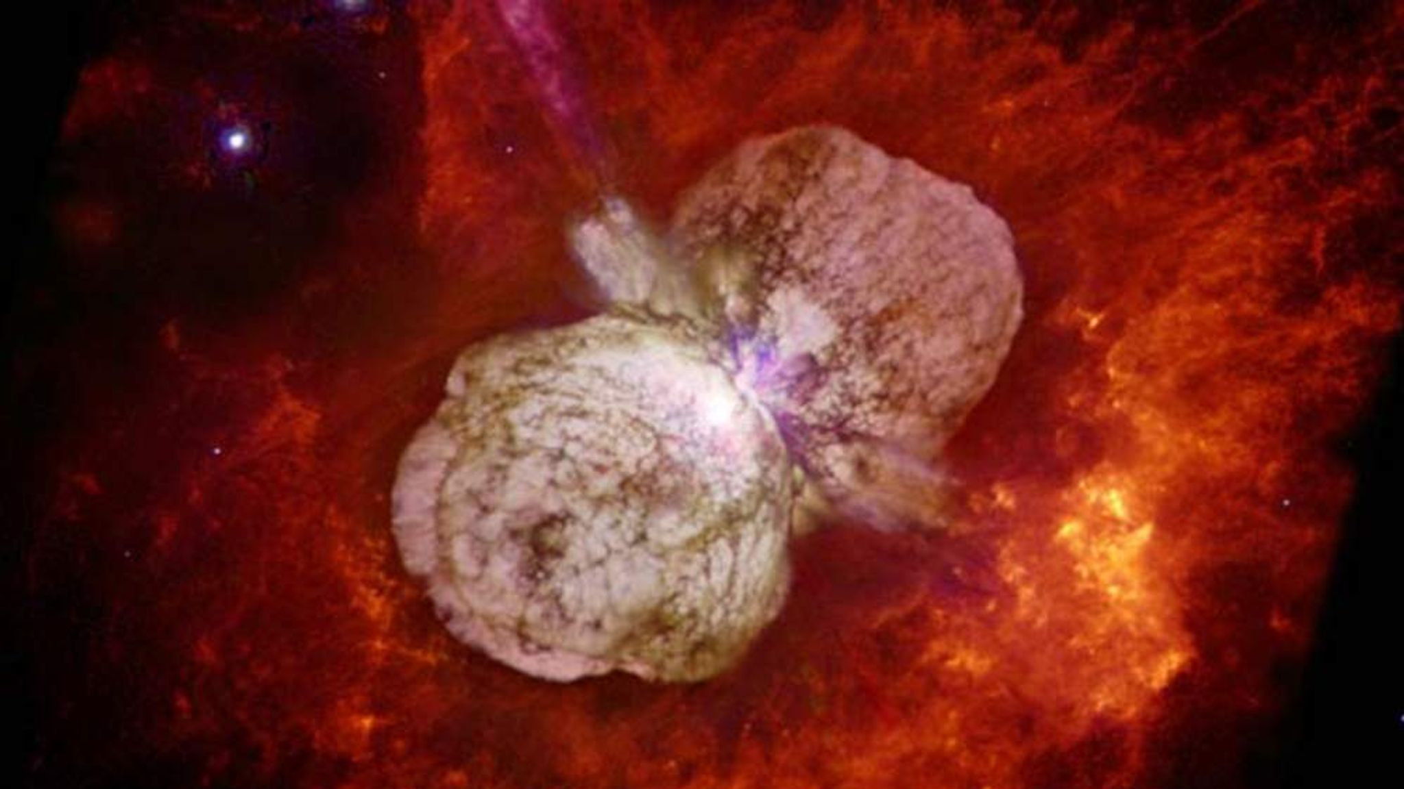 Monster Star's Eruption Observed By Scientists | Science & Tech News | Sky  News