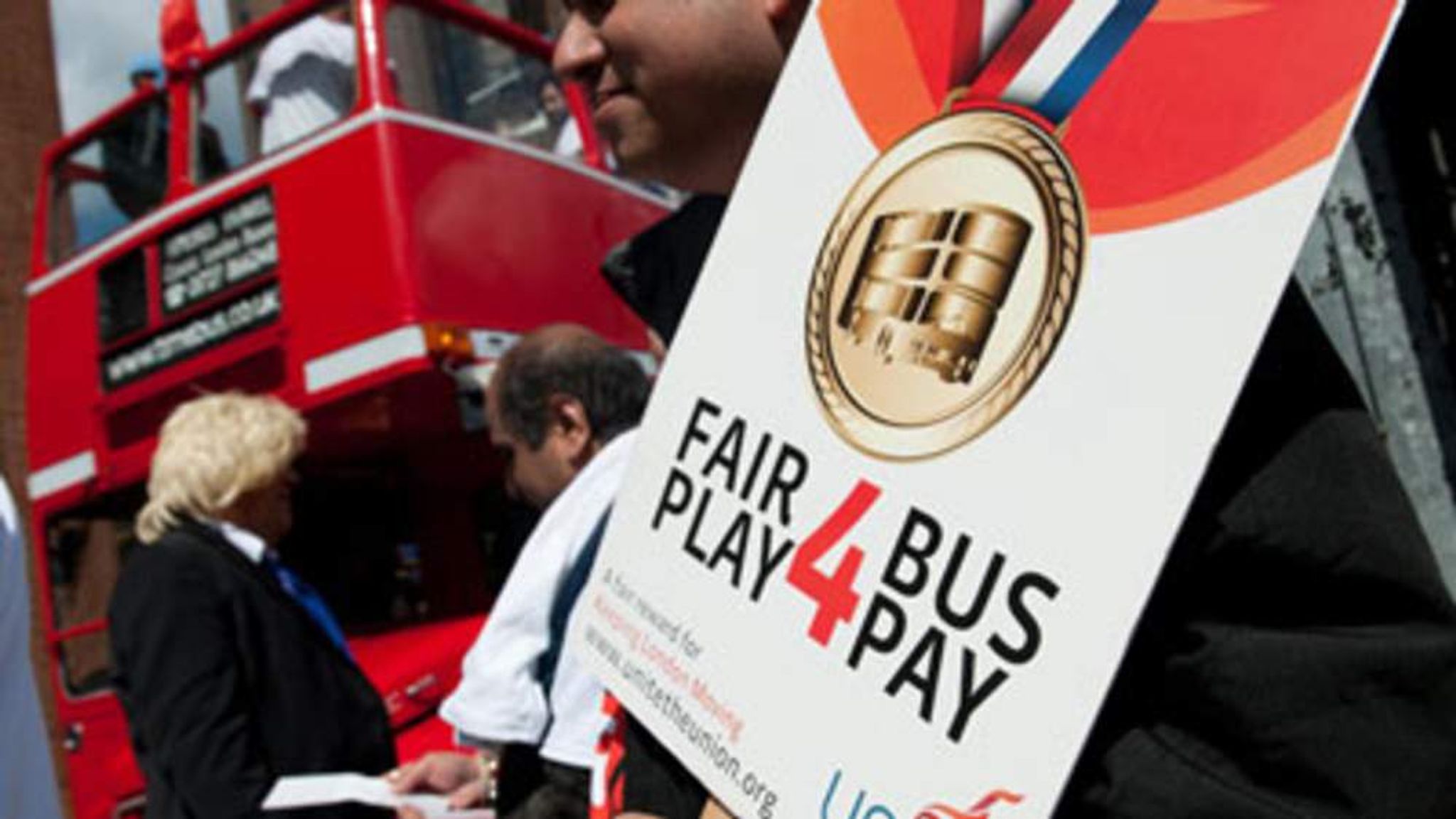 Bus Drivers Vote For Strike Over Olympics Pay | Scoop News | Sky News