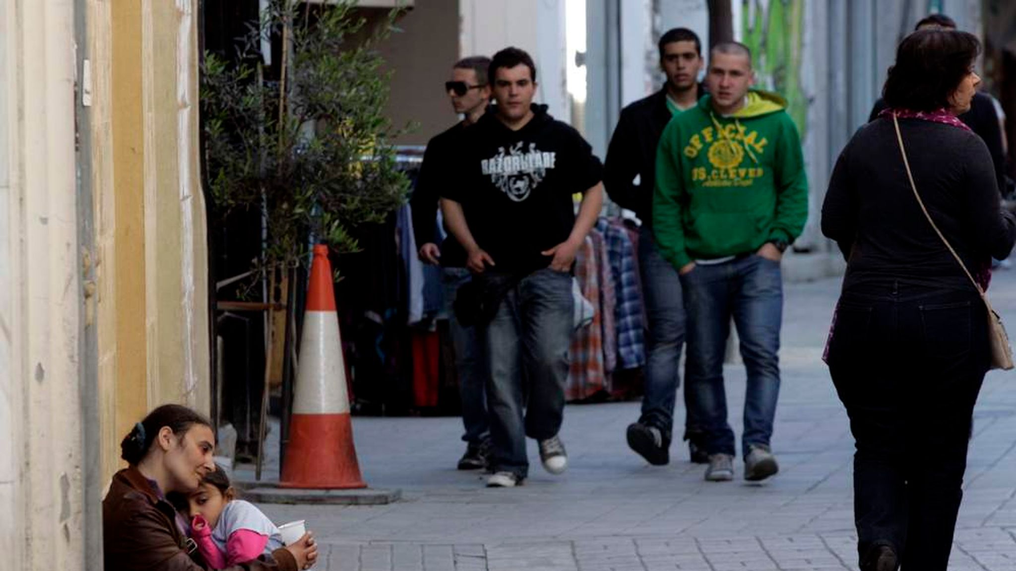 Cyprus Facing 30 Unemployment Amid Crisis World News Sky News