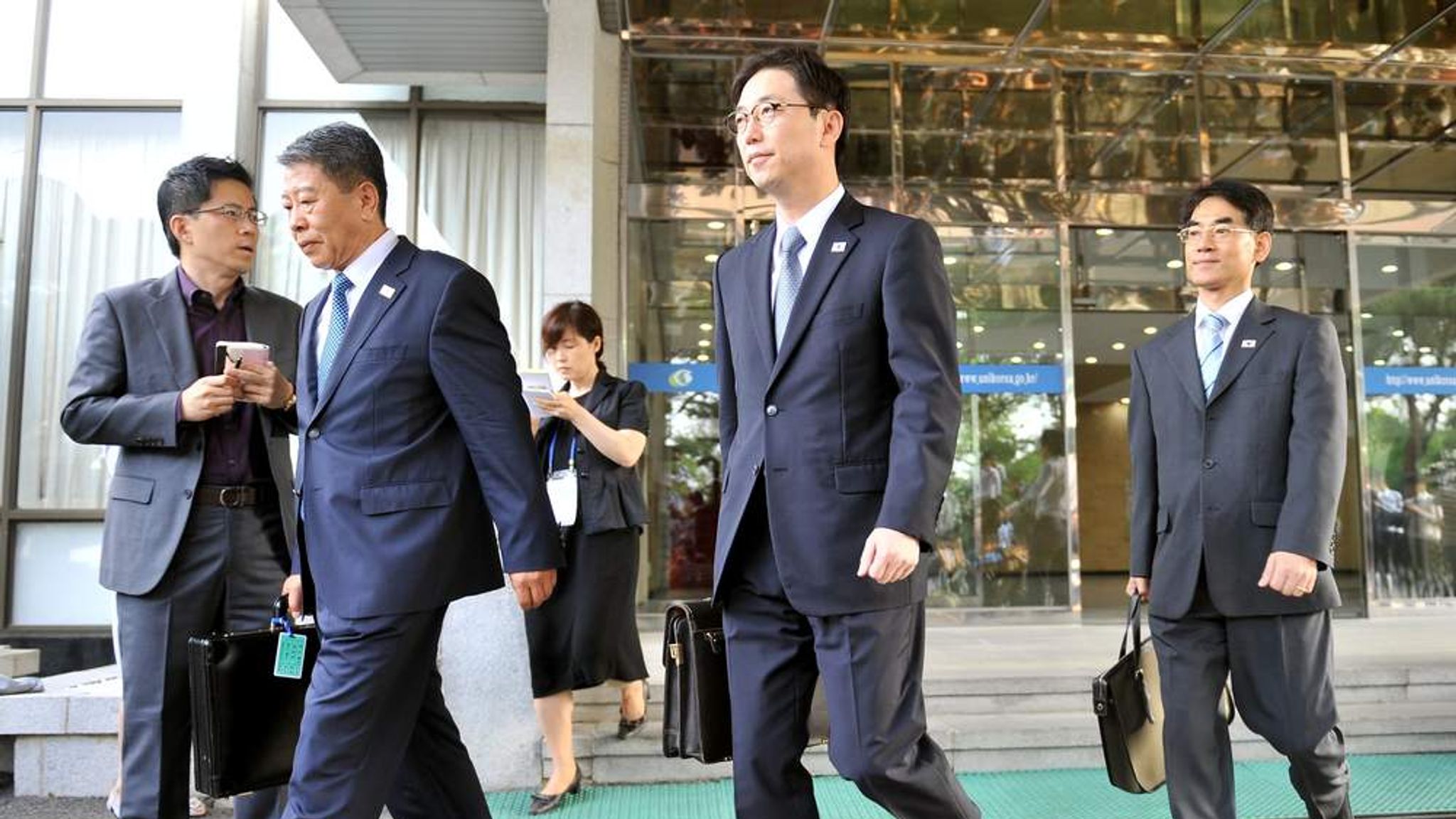 North And South Korea Ministers To Meet | World News | Sky News