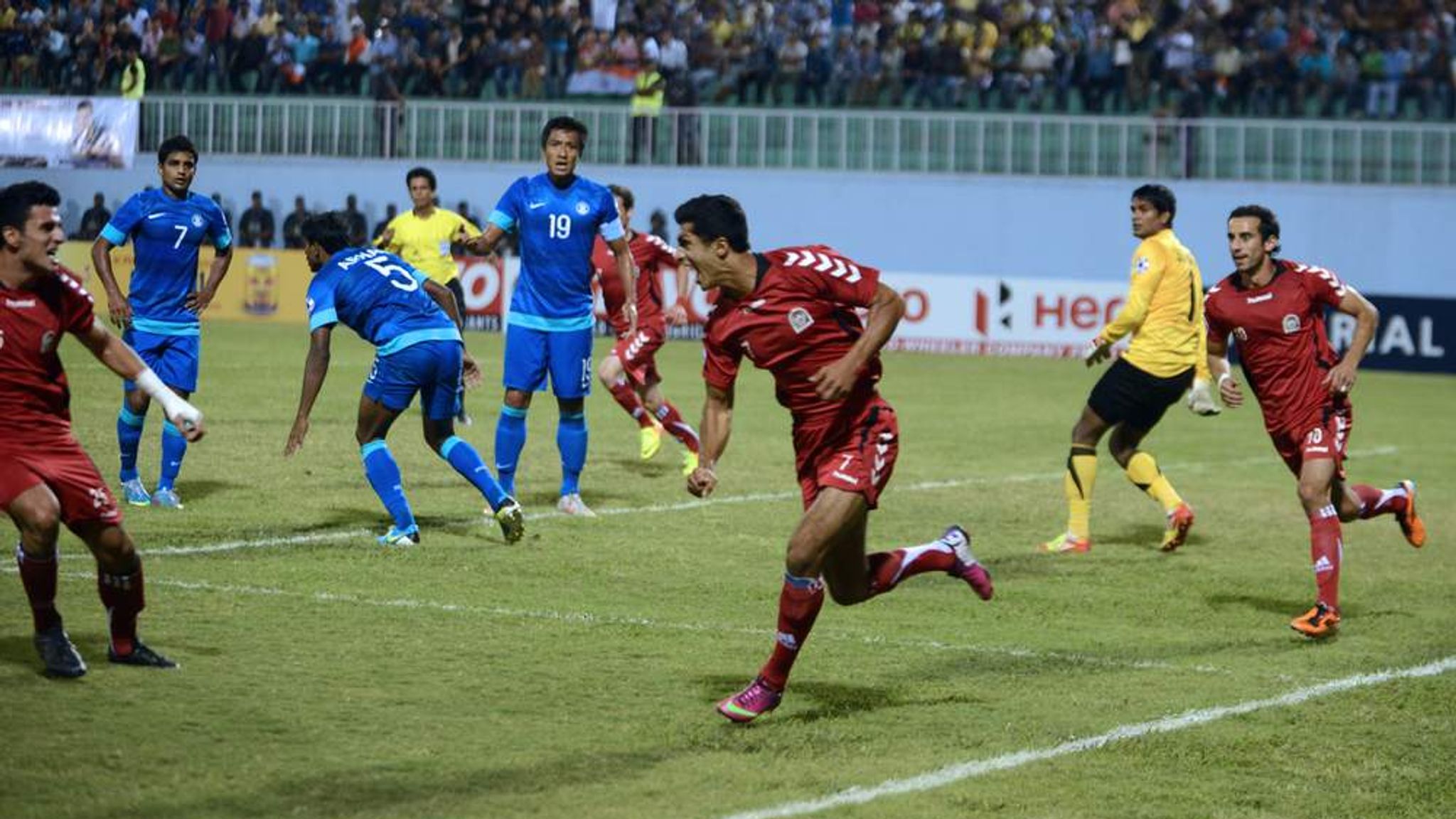 Afghanistan United Over Historic Football Win | World News | Sky News