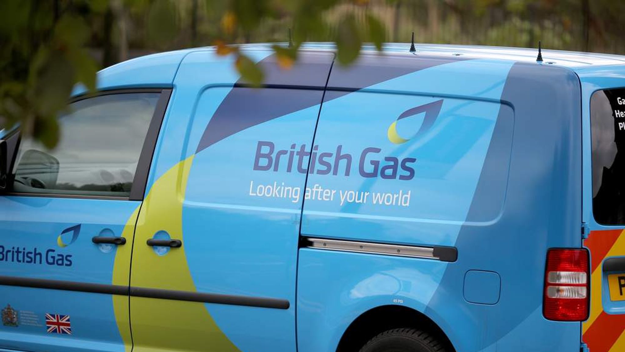 british gas van
