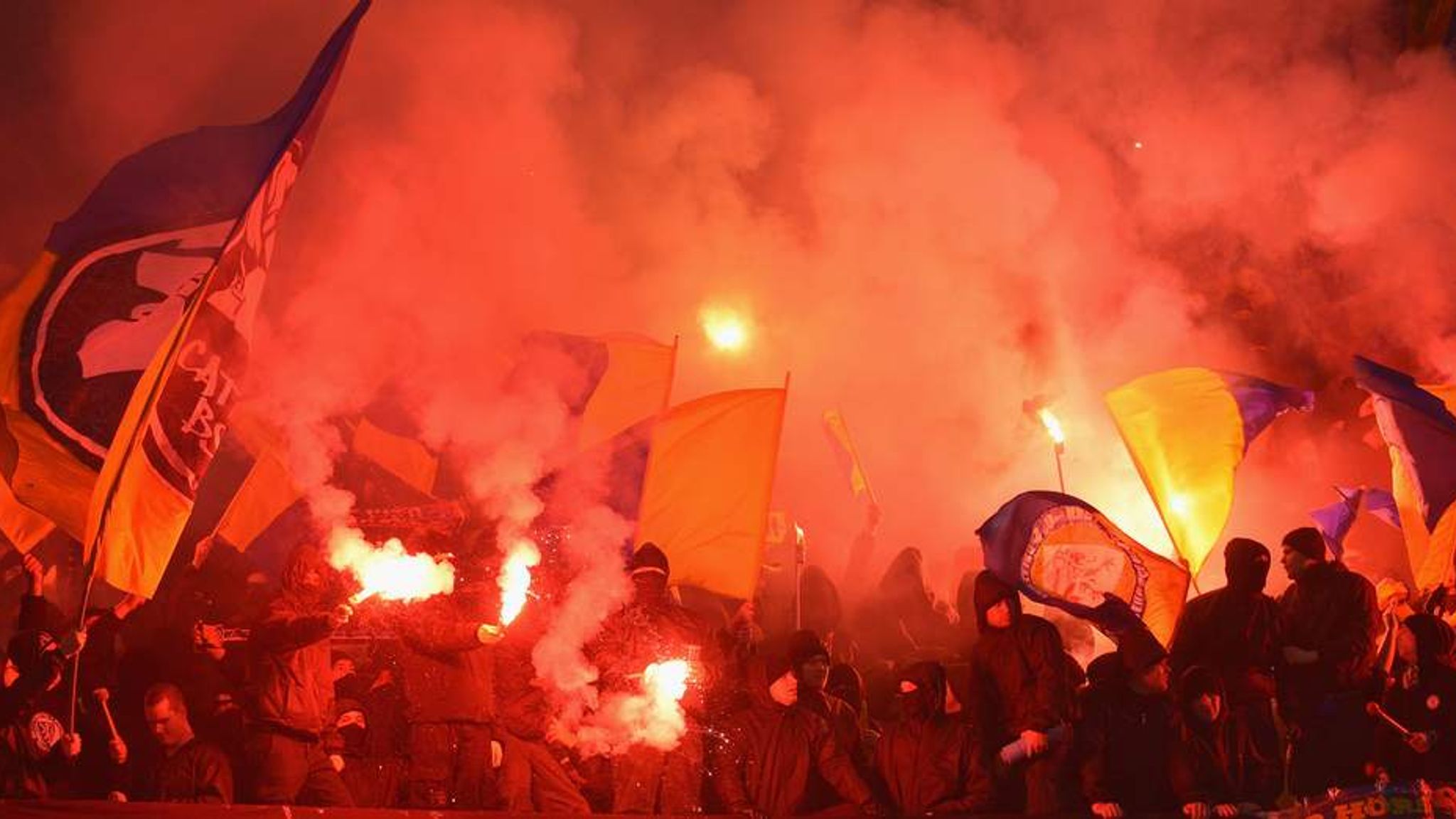 Football Flares: Young Fans Are 'Used As Mules' | UK News | Sky News