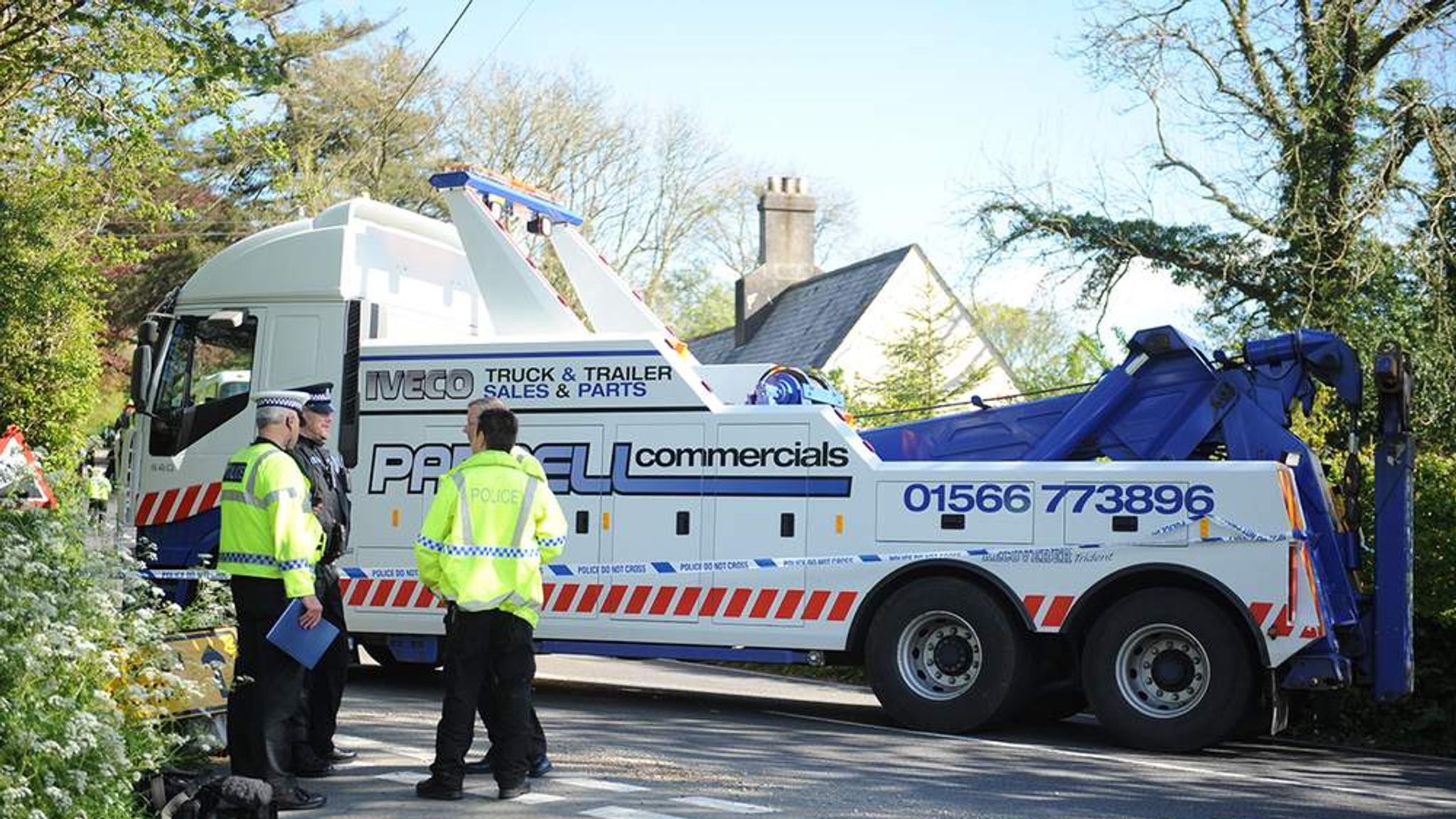 Cornwall Coach Crash Driver Held As Two Die UK News Sky News