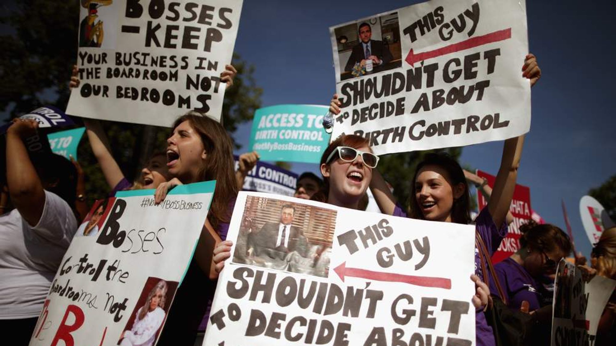 Us Employers Can Refuse Birth Control Mandate Us News Sky News 