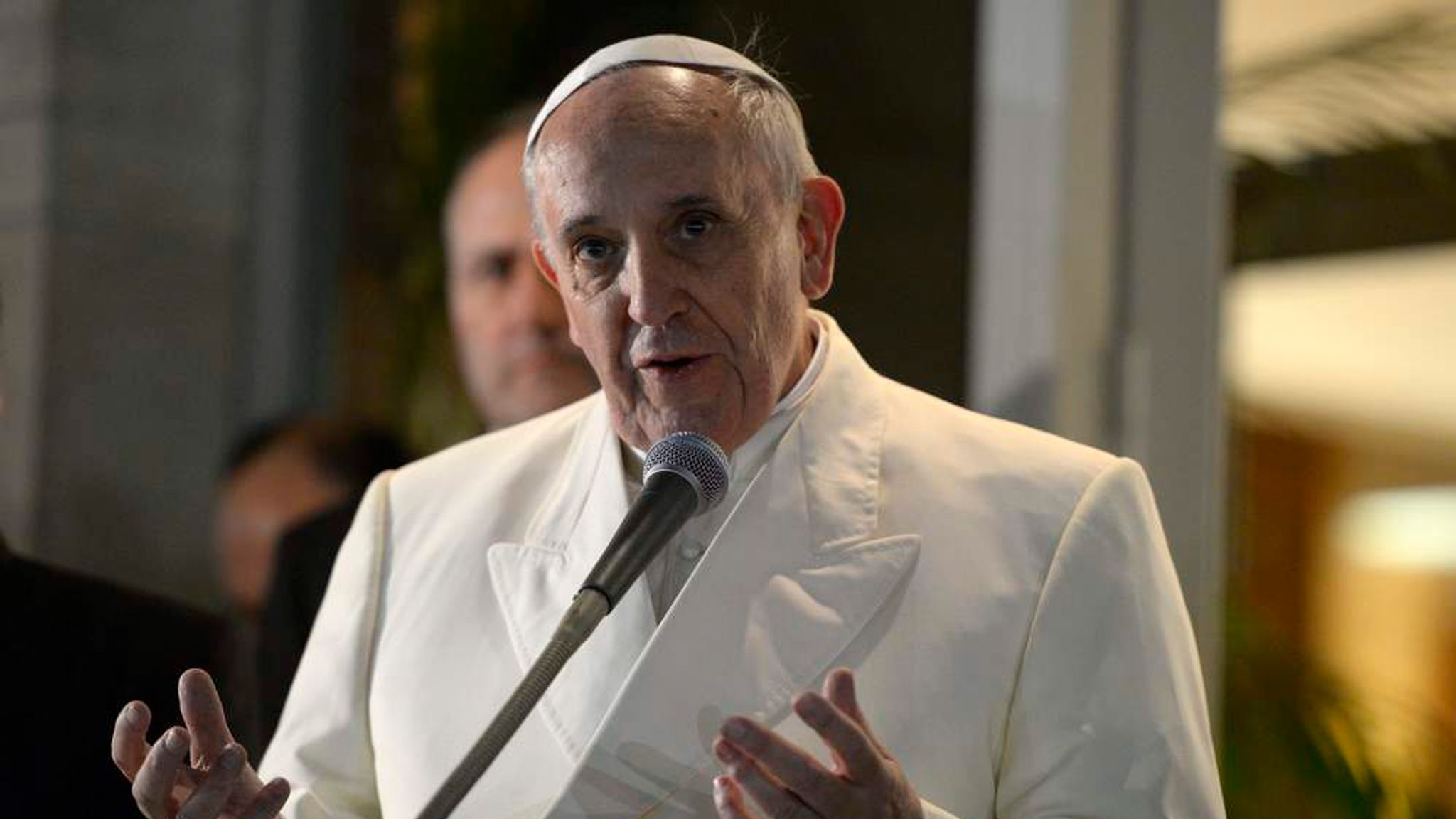 Pope Francis Was Once A Nightclub Bouncer World News Sky News