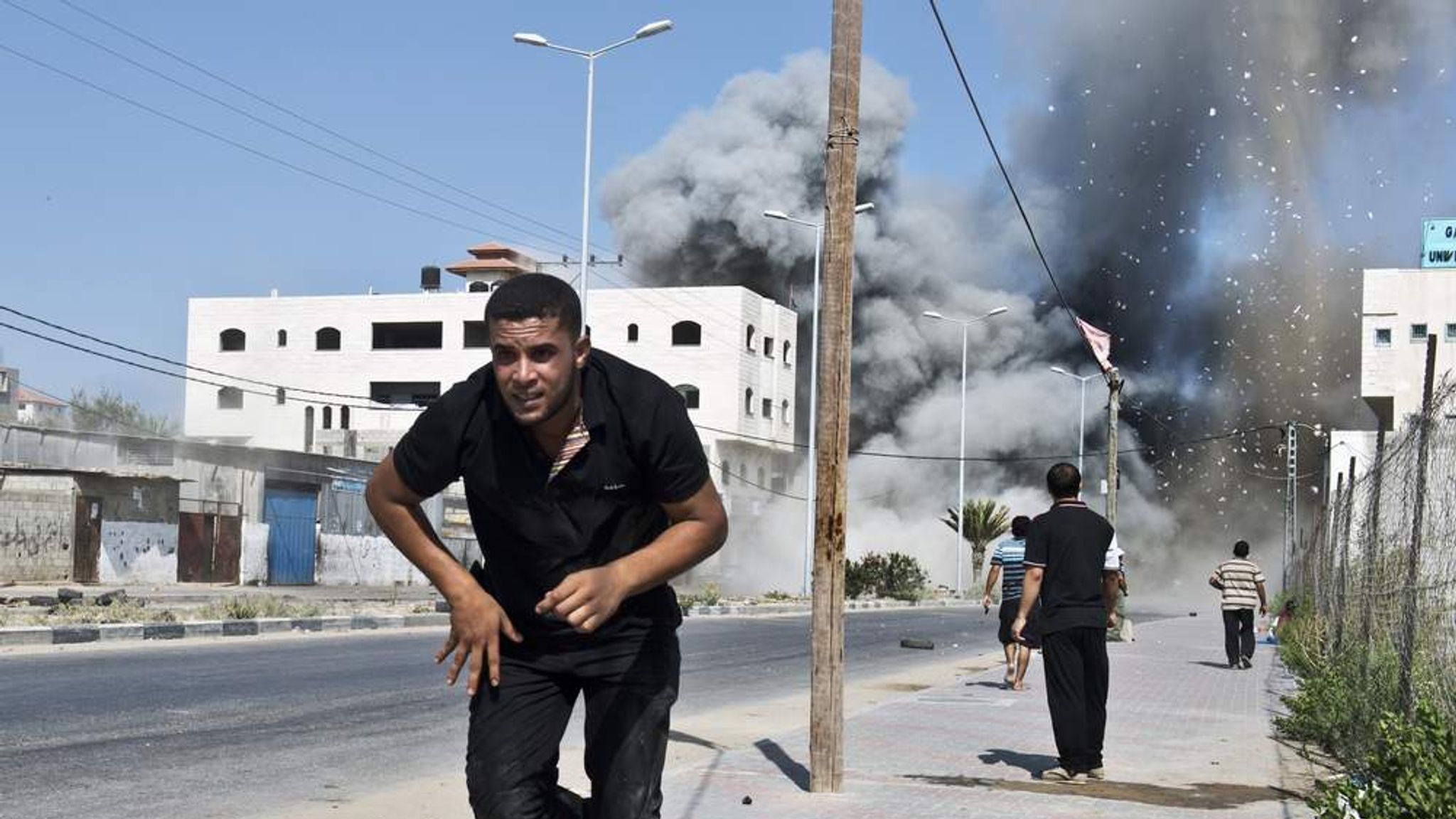 Airstrikes Hit Gaza After Israeli Child Killed | World News | Sky News