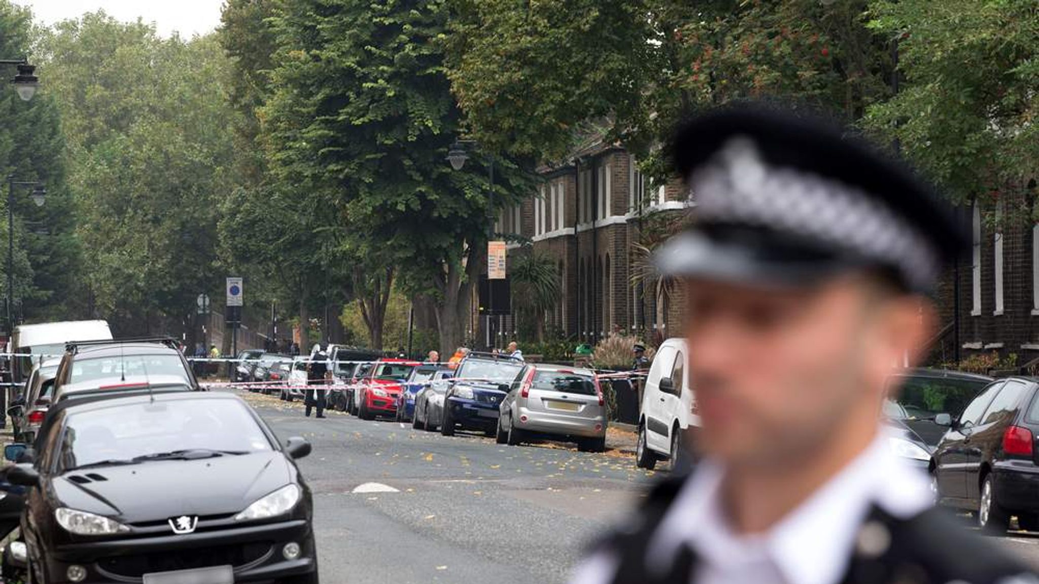 Man Shot Dead By Police In Knife Incident | UK News | Sky News