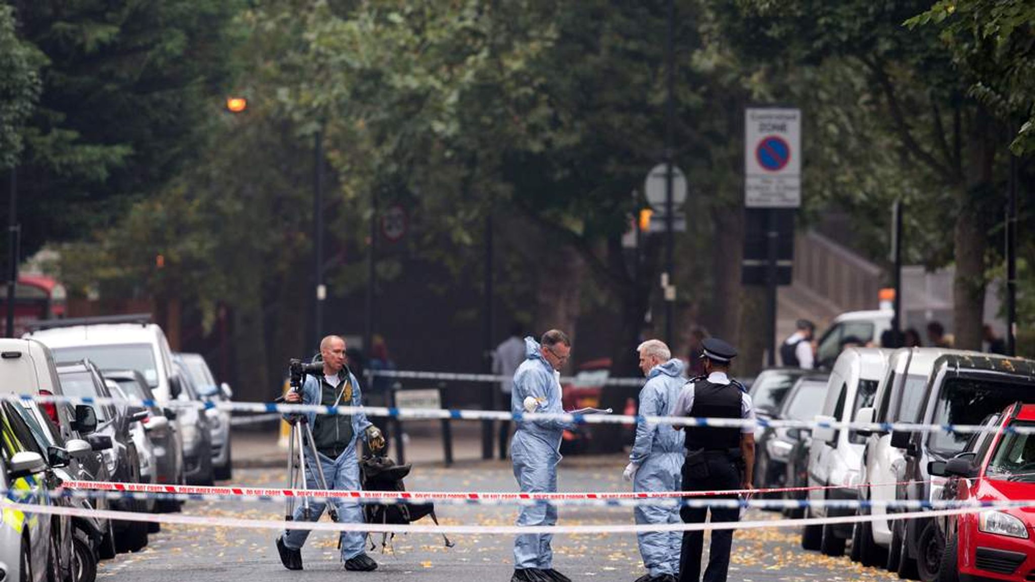 Man Shot Dead By Police In Knife Incident | UK News | Sky News
