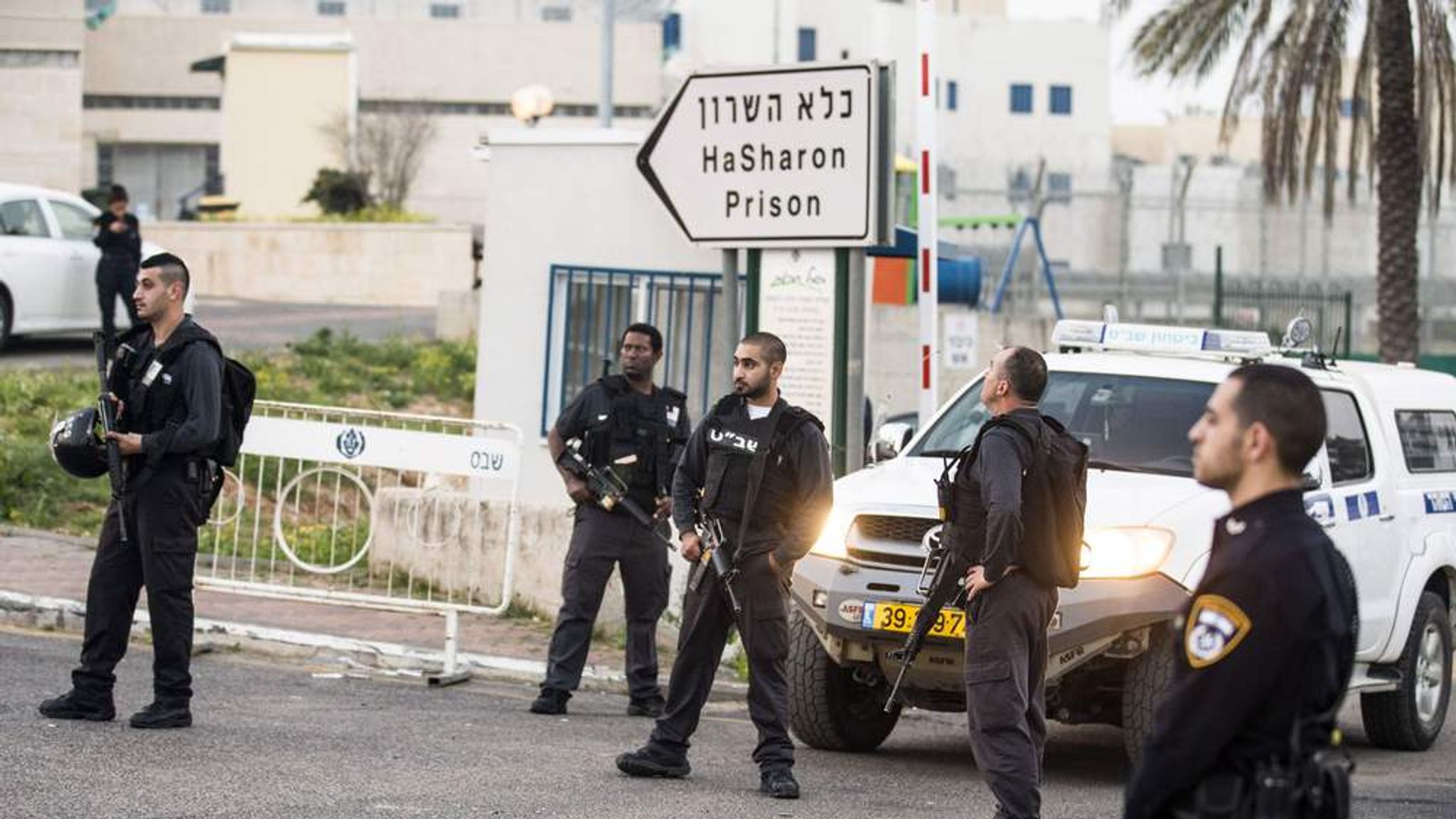 Sharon Guard Prisoner Killed After Shooting Three Guards | World News | Sky News