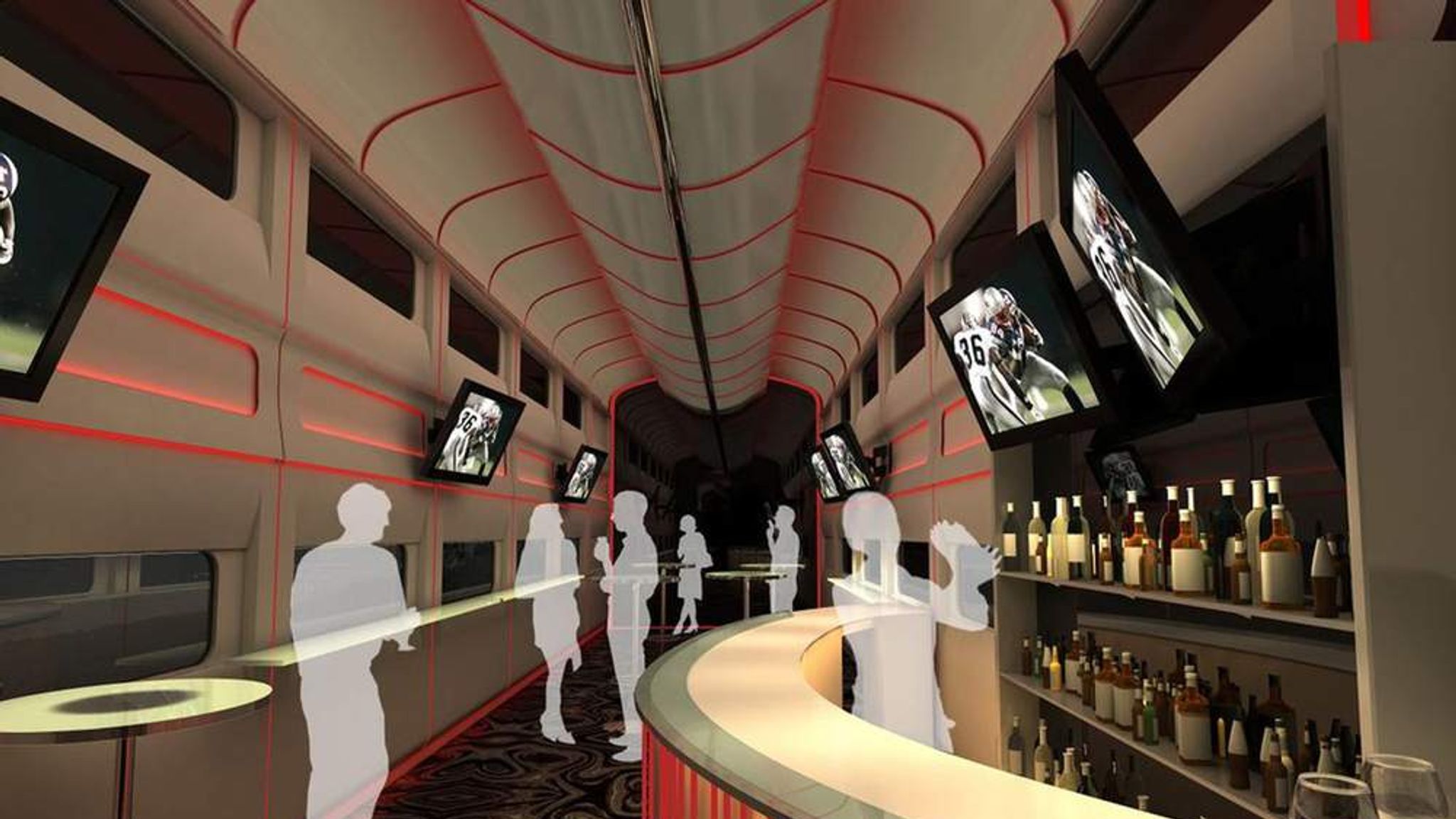 Las Vegas Luxury Party Train On Track For 2013 | US News | Sky News