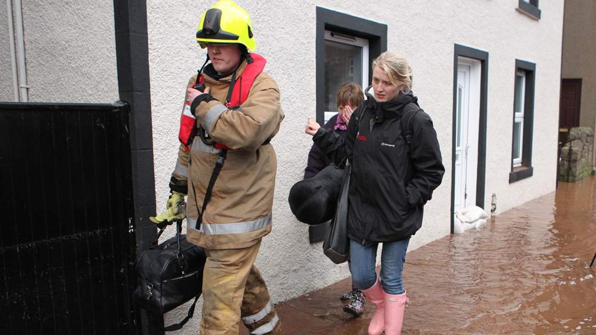 Flood Victims Rescued As More Rain Forecast UK News Sky News