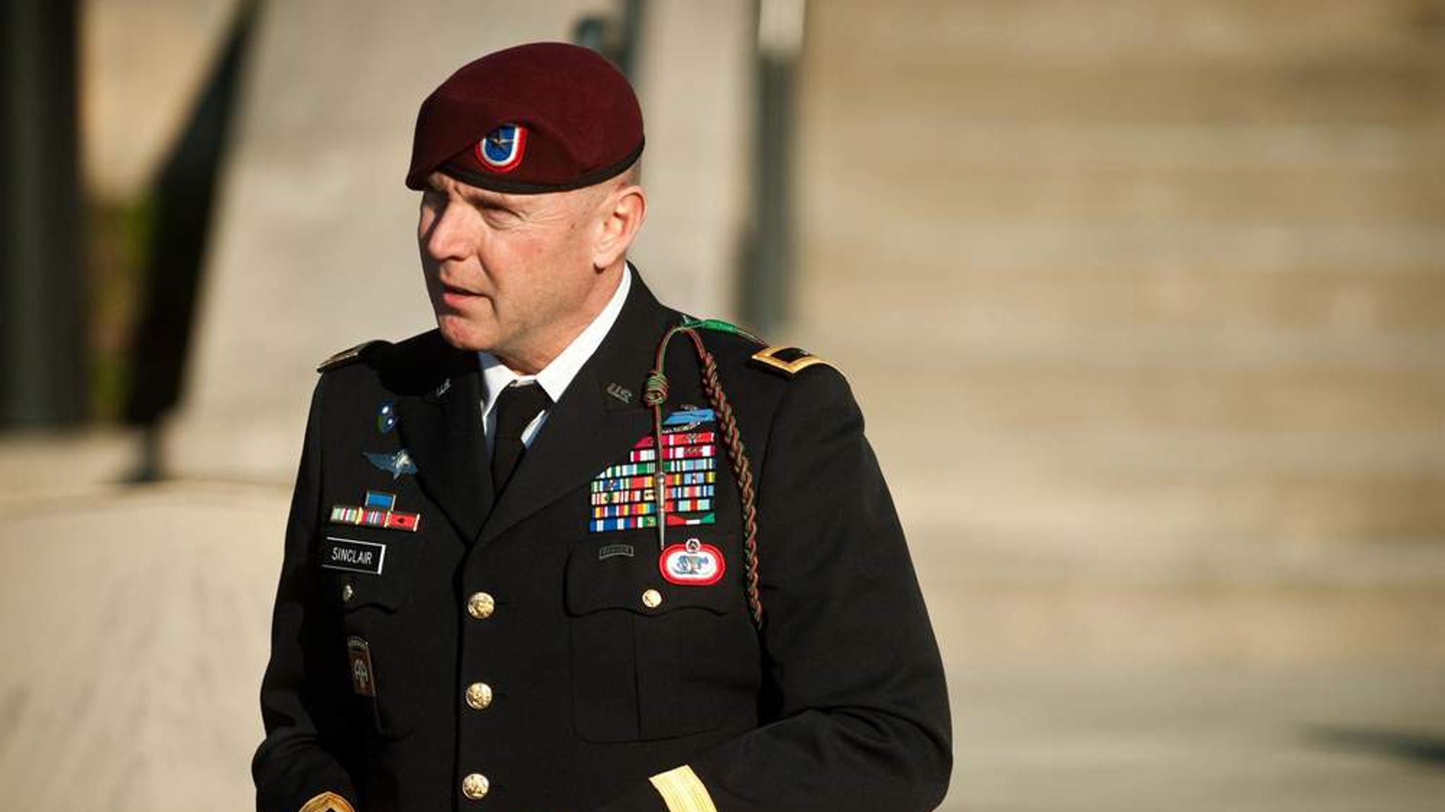 Army General Sex Scandal Sinclair Defers Plea Us News Sky News