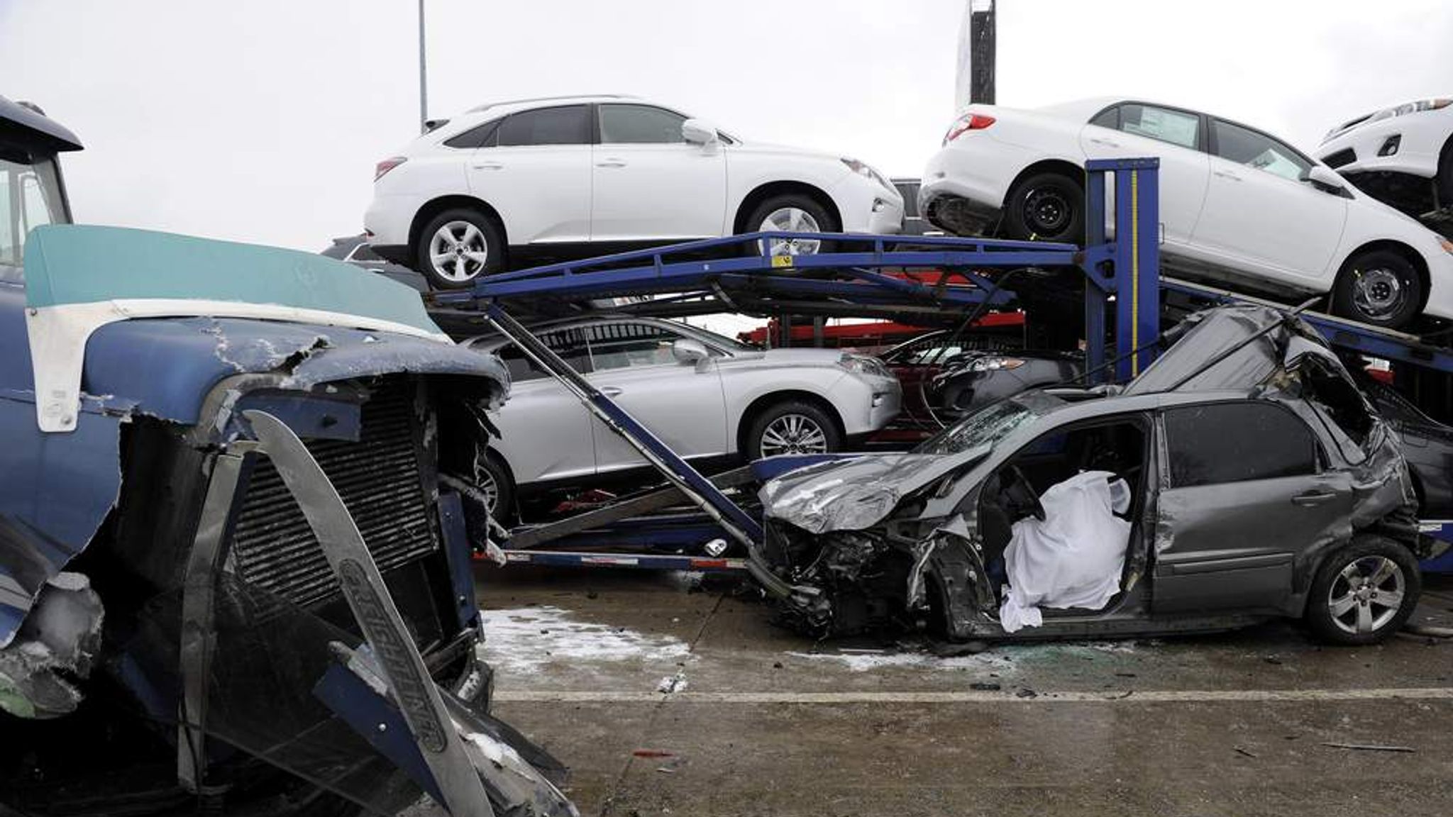 Motorway Crash In Detroit Kills Two Children US News Sky News