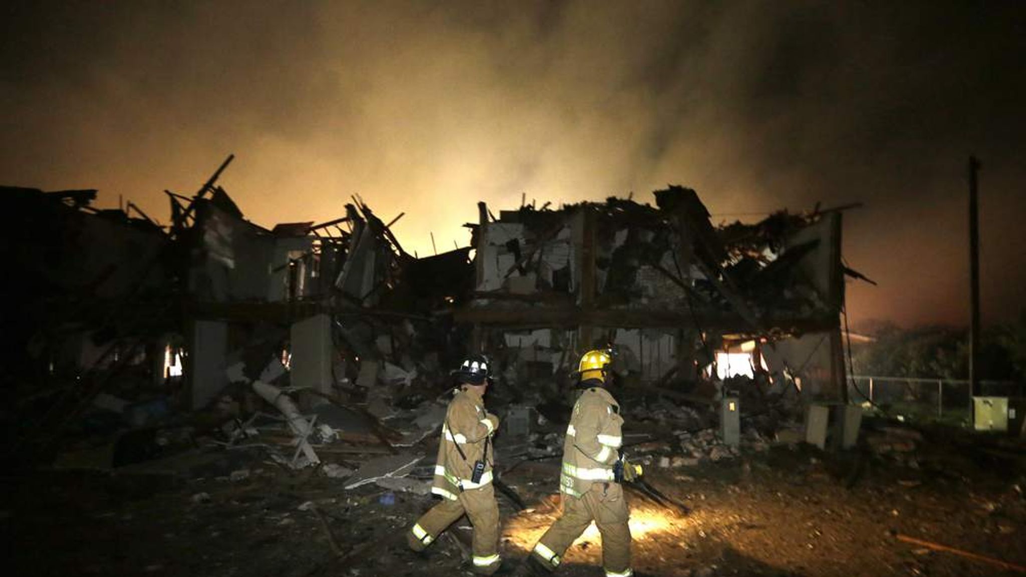 Texas Explosion Witnesses Describe Aftermath US News Sky News
