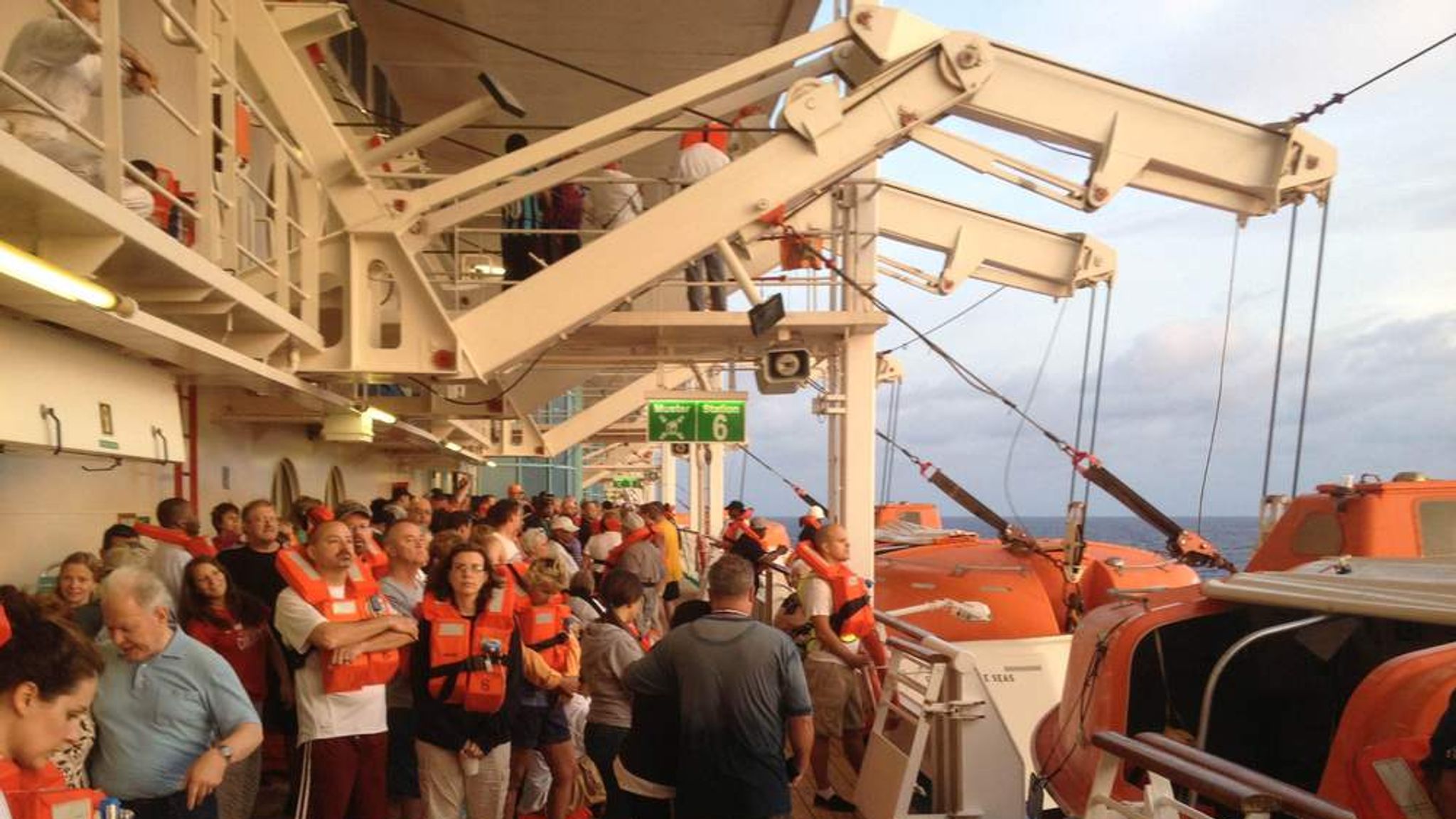 Fire On Royal Caribbean Cruise Ship In Bahamas World News Sky News