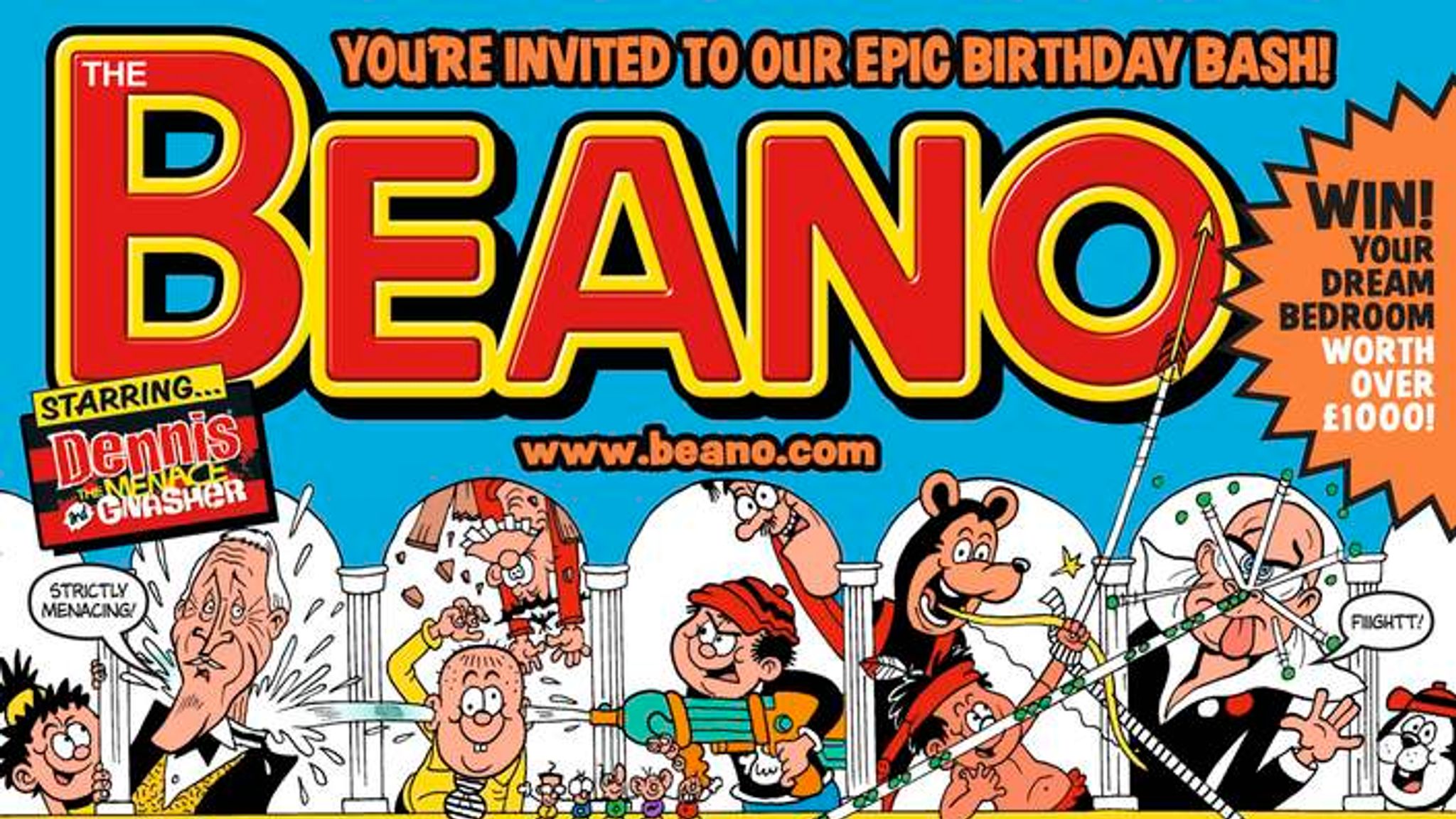 70th anniversary beano