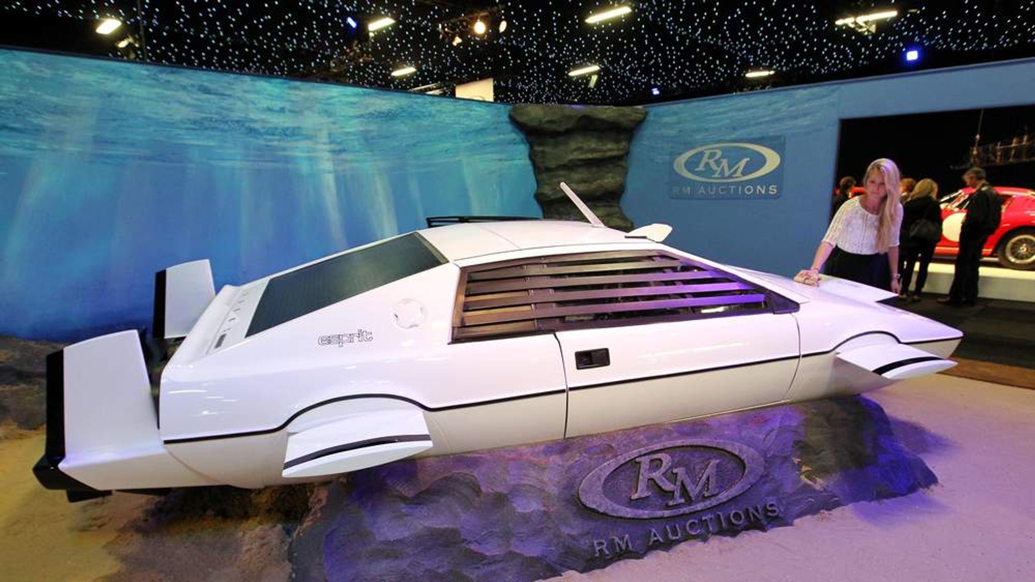 James Bond Submarine Car Sells For £550,000 Ents & Arts News Sky News