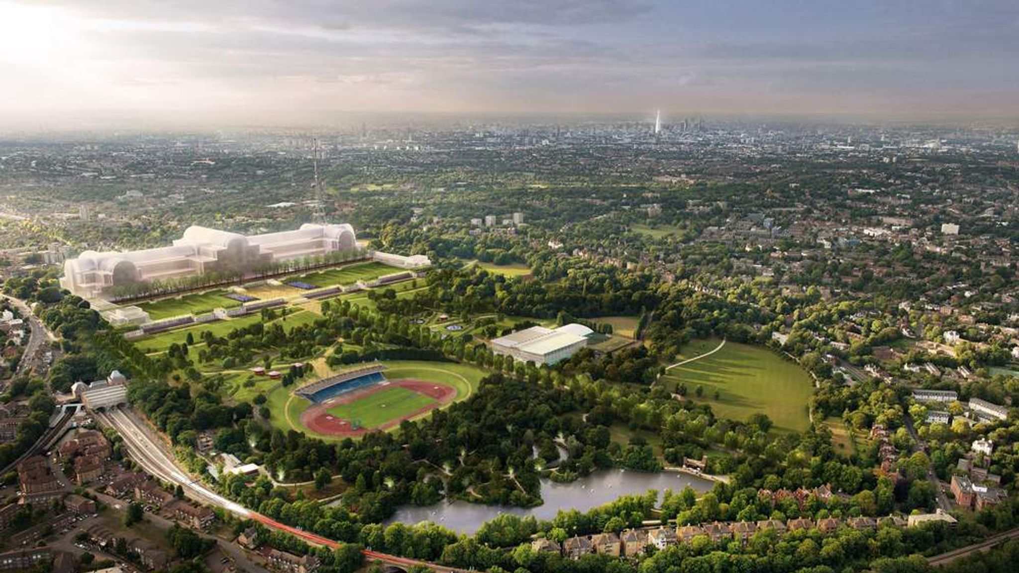 Crystal Palace Development Pictures Revealed | UK News | Sky News
