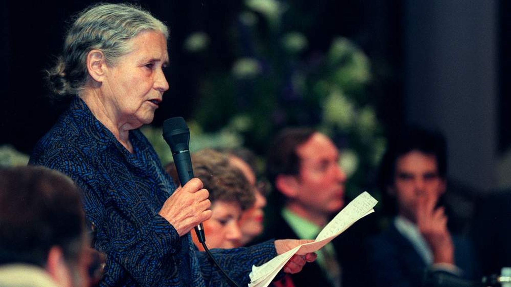 Doris Lessing British Nobel Author Dies At 94 Ents And Arts News Sky