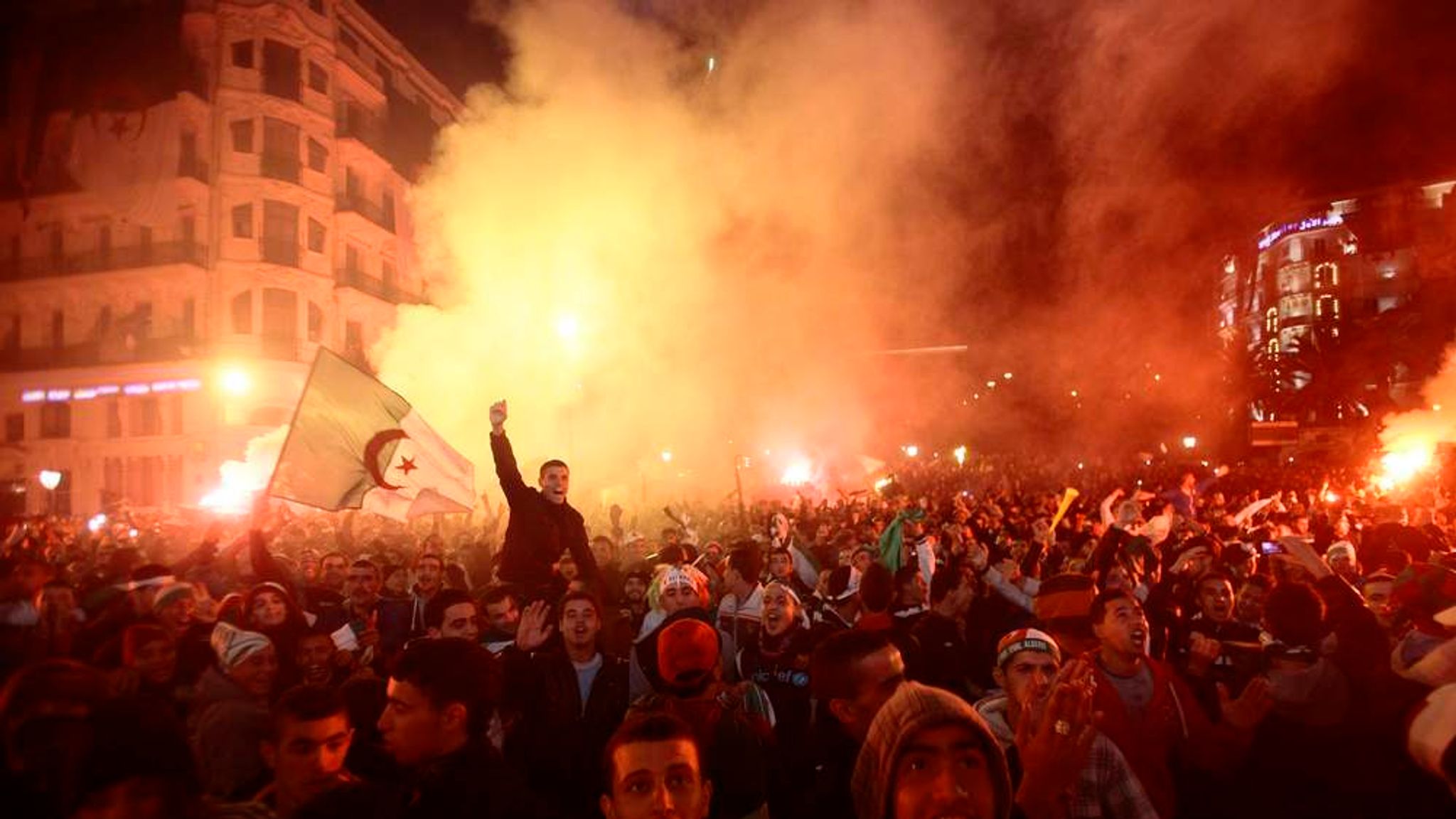 Algeria's World Cup Celebrations Turn Deadly | World News | Sky News