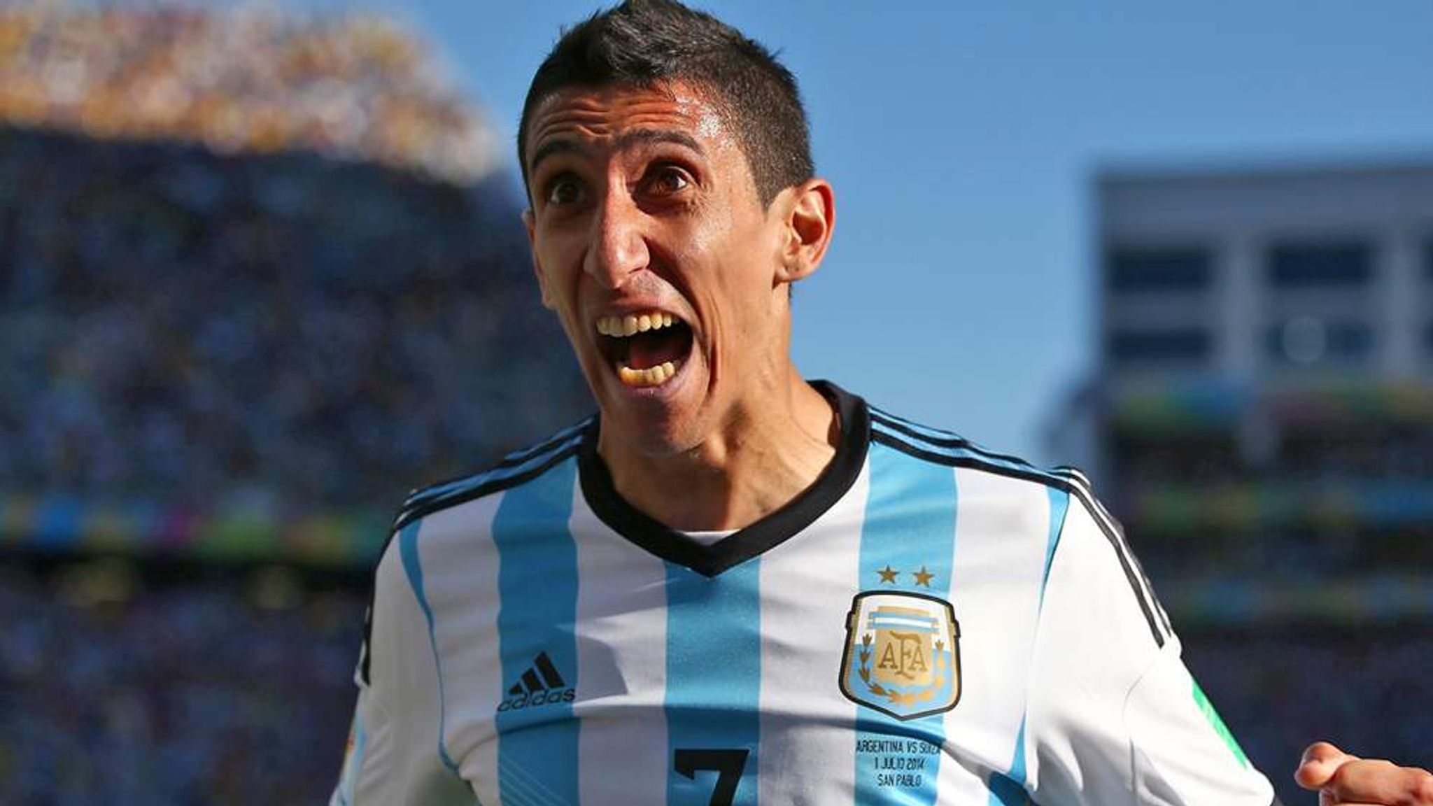 Angel Di Maria Breaks Swiss Hearts | Scoop News | Sky News