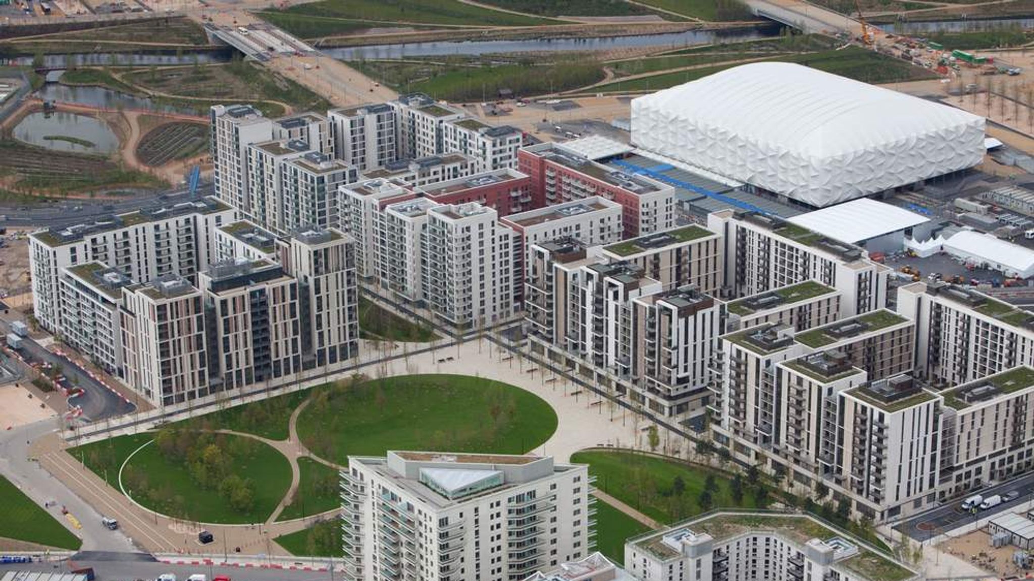 Олимпийская деревня 16 к 1. Urban Village Park:. Urban Living Geography.