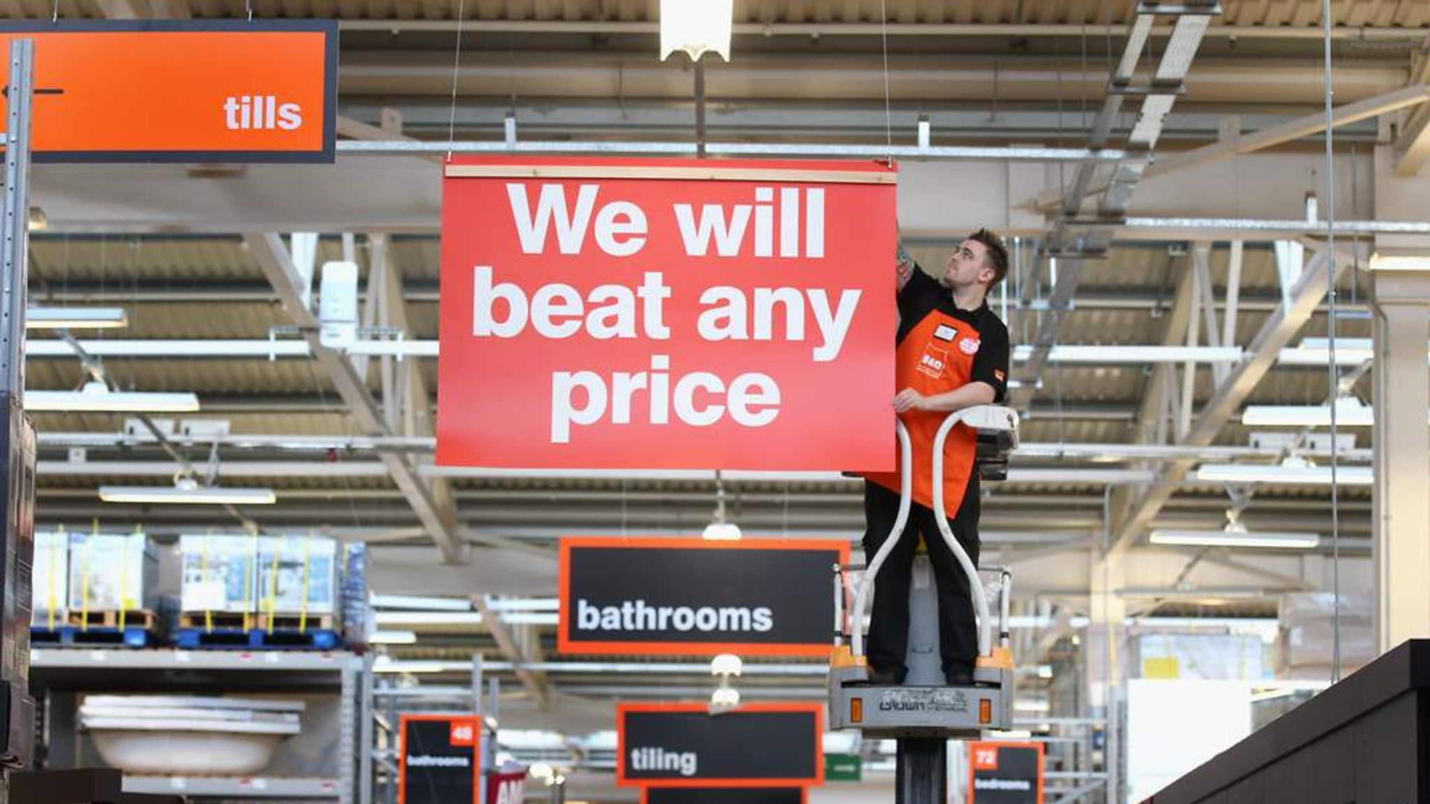 B&Q Owner To Reward Investors As Profits Rise | Business News | Sky News