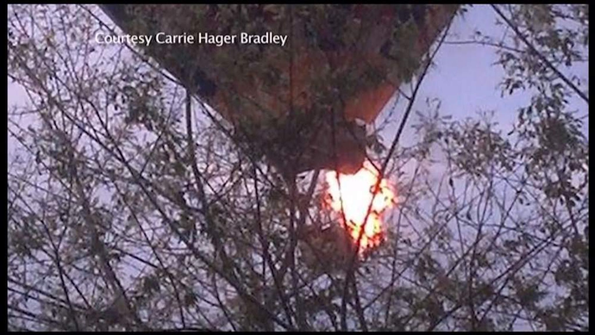 Balloon Crash Victims Jumped To Their Deaths | US News | Sky News