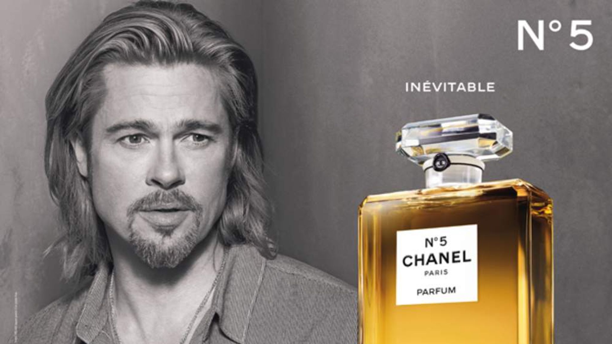 Brad Pitt Is First Man To Front Chanel No5 Ad