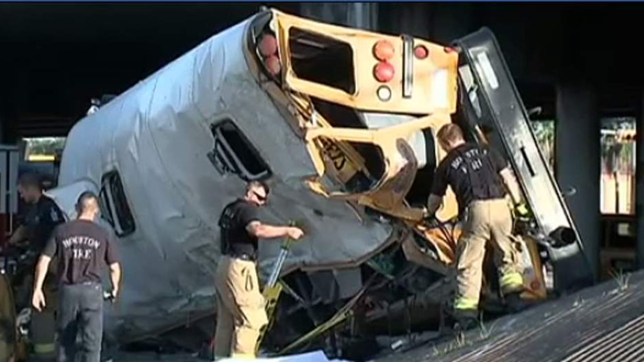 Two Students Killed In Texas School Bus Crash US News Sky News