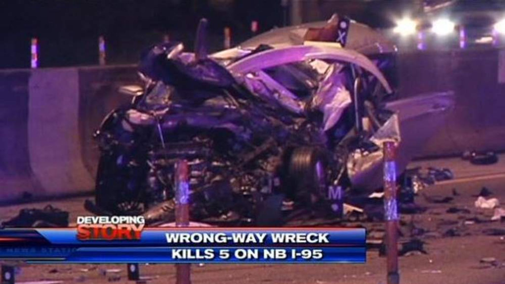 Five Killed In Wrong Way Crash Near Miami Us News Sky News 3567