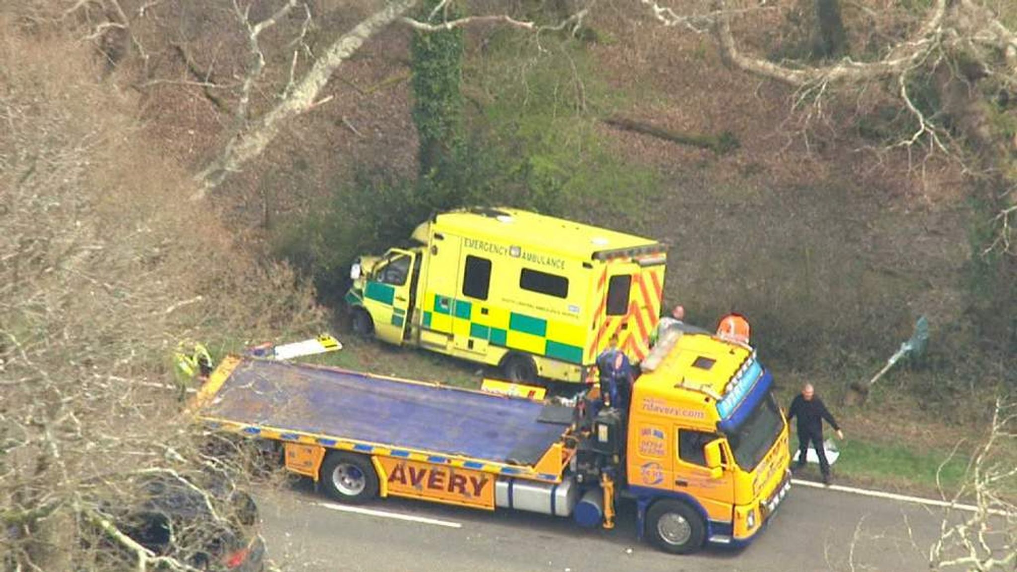 Ambulance Crash Two Killed And Two Injured UK News Sky News