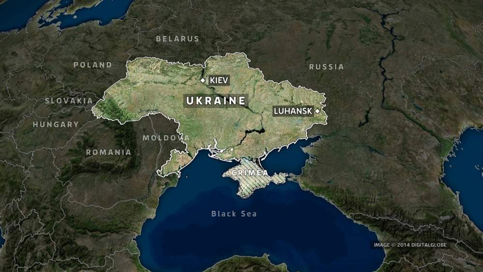 Russia 'Directing Offensive In Ukraine's East' | World News | Sky News