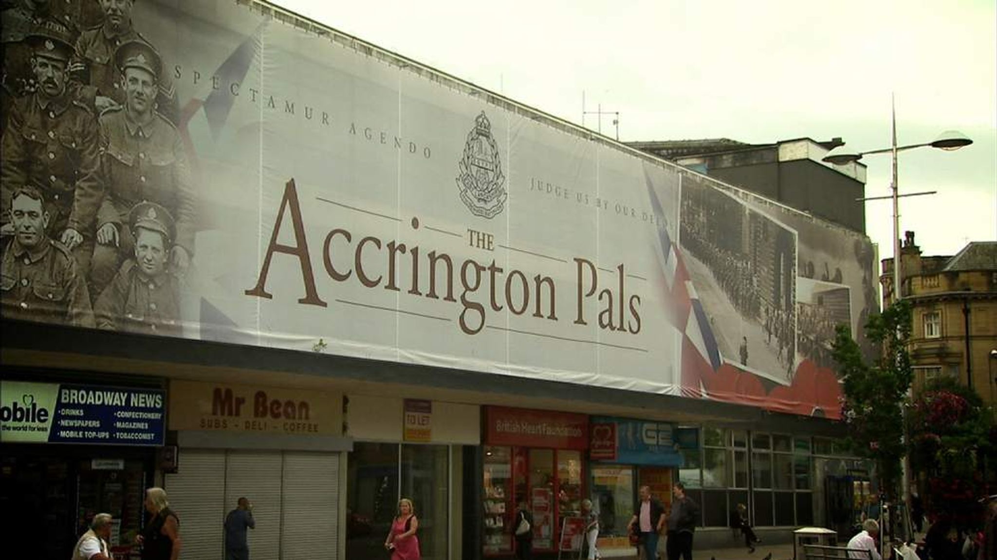 World War One 'Pals' Battalions Remembered UK News Sky News