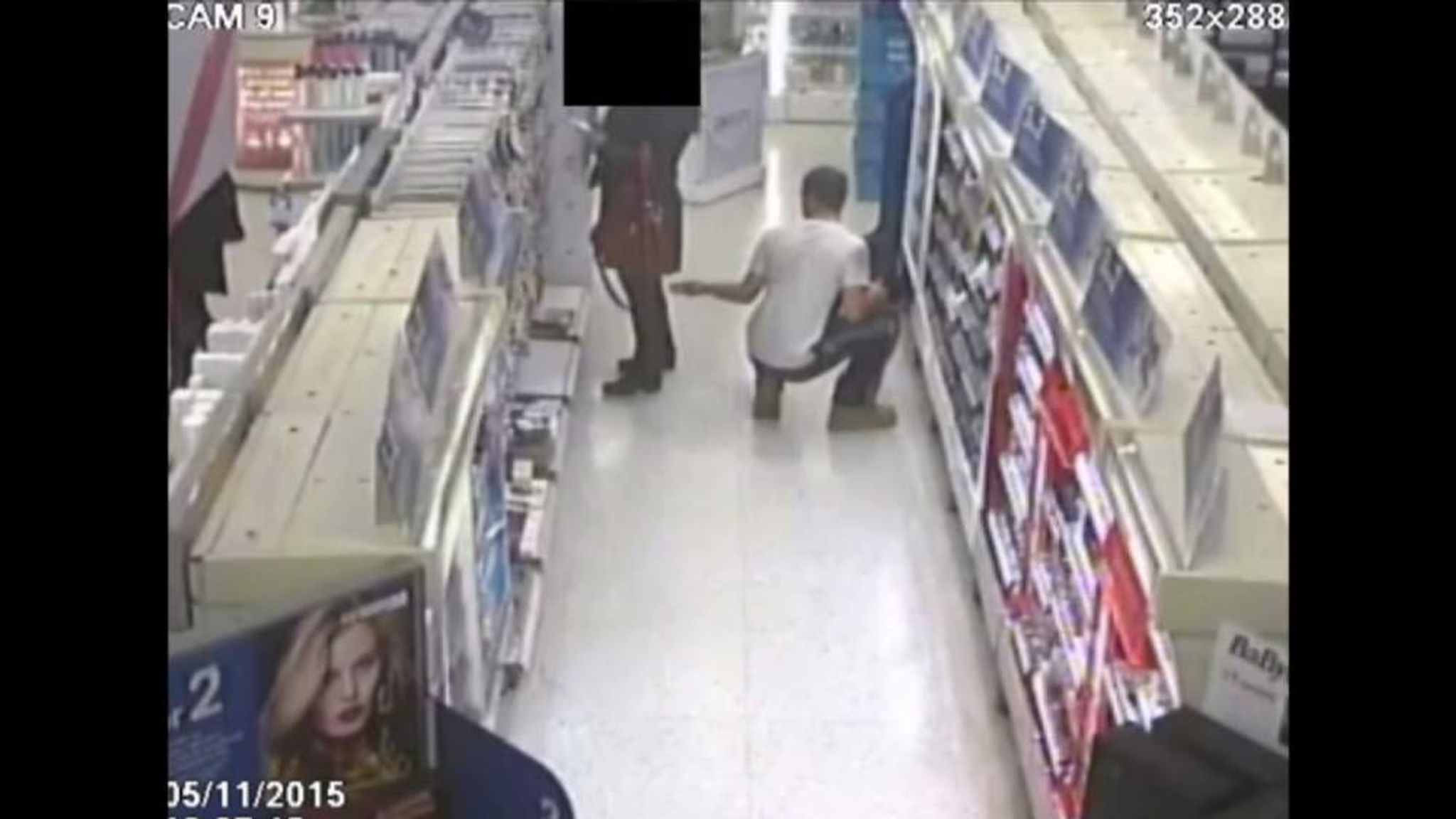 Man 'Takes Photos Up Woman's Skirt' In Store | UK News | Sky News
