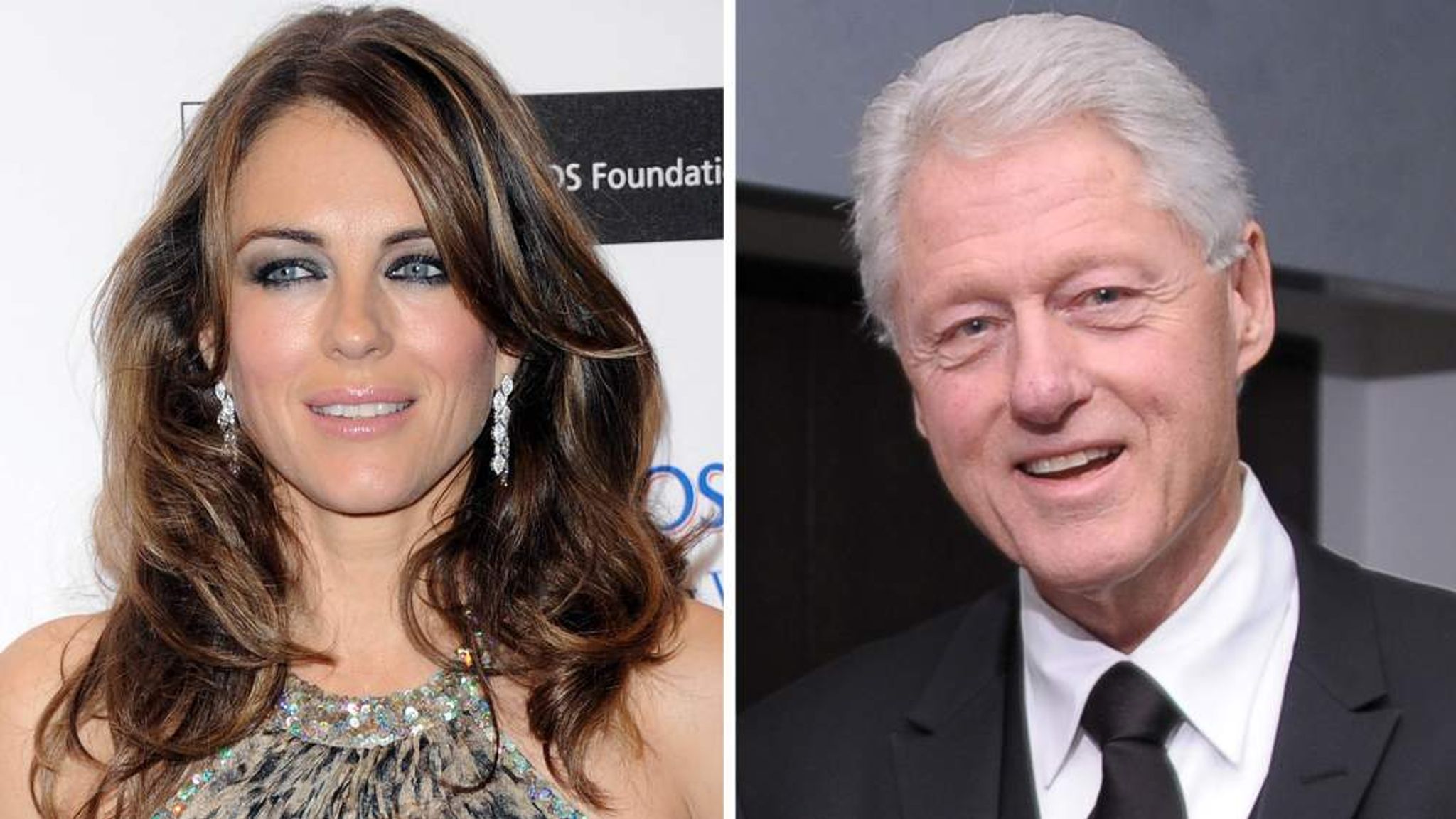 Bill clinton 2025 elizabeth hurley affair