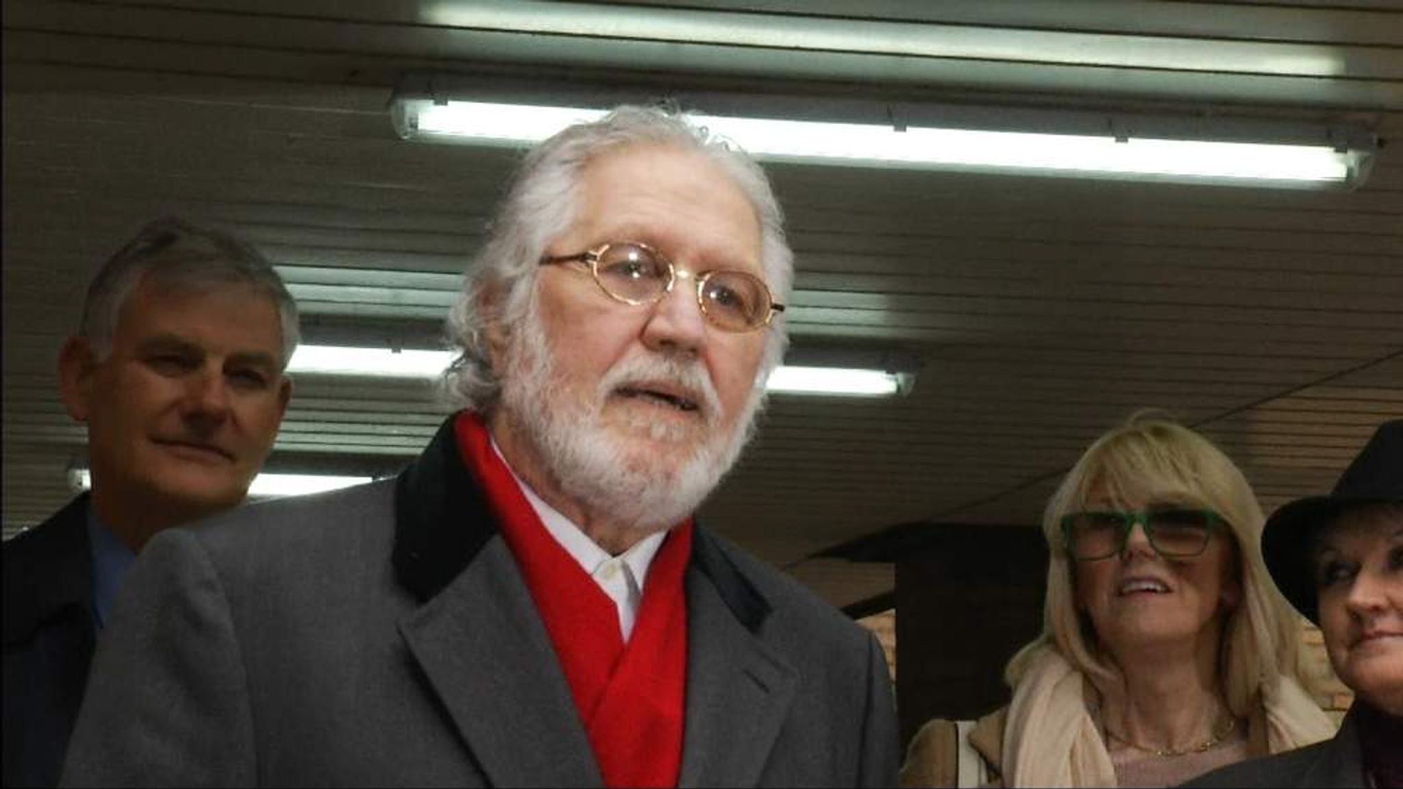 Dave Lee Travis Charged With Indecent Assault Uk News Sky News