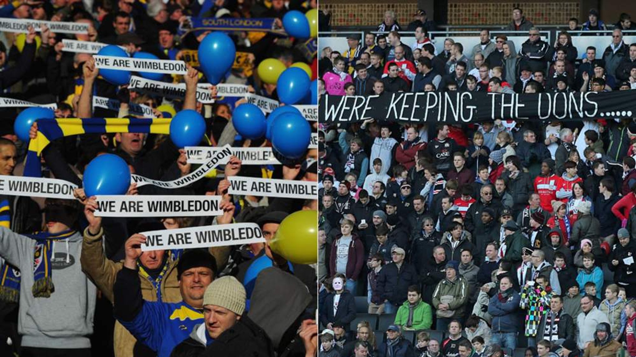 When Was Rivals Made MK Dons Beat Wimbledon In Rivals' First Clash | UK News | Sky News