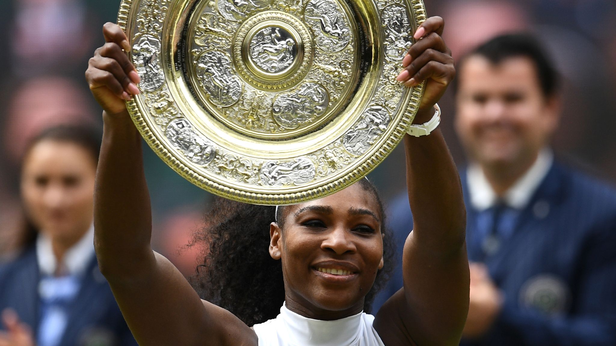 Serena Clinches Historic Wimbledon Title | UK News | Sky News